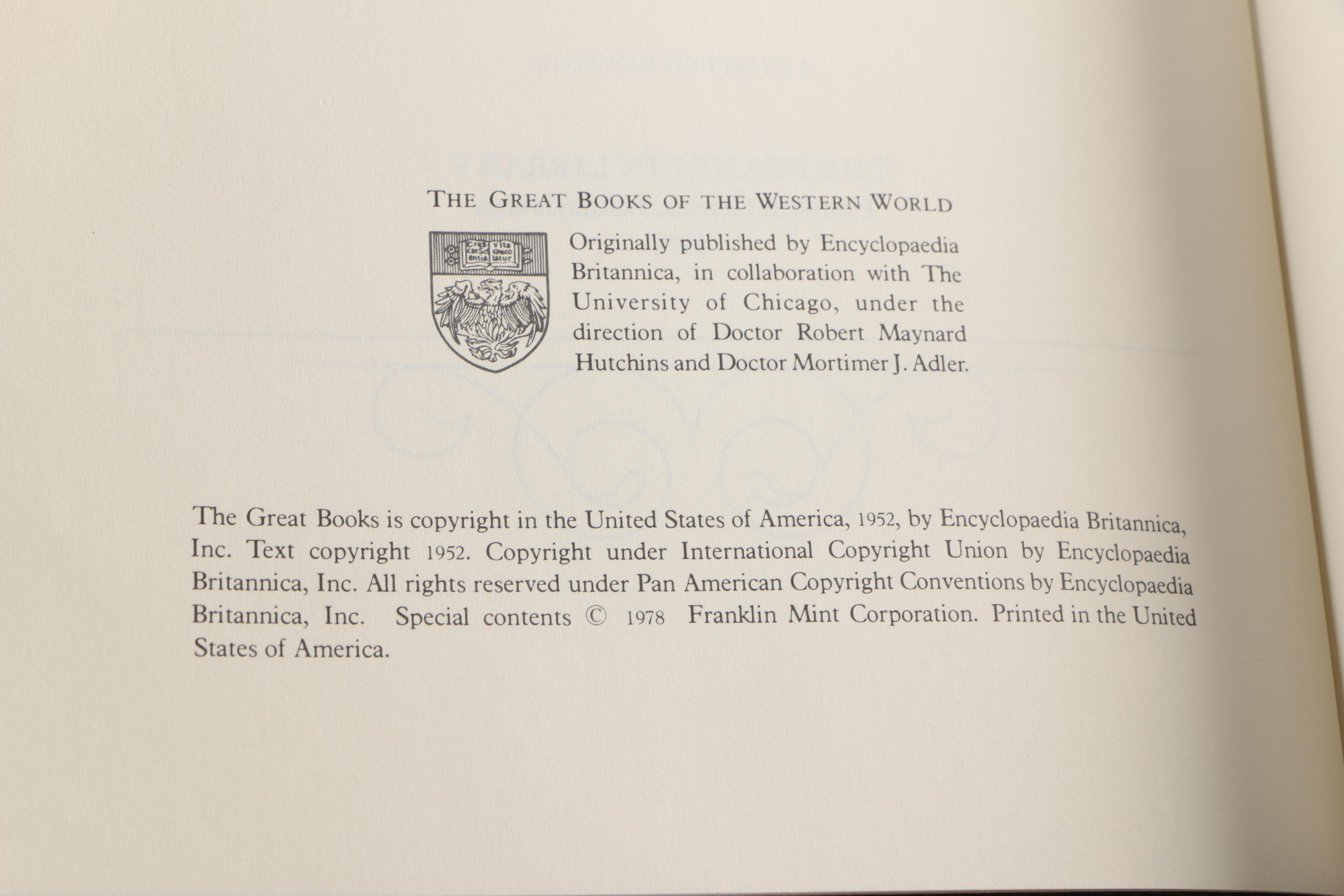 Franklin Library Edition Books