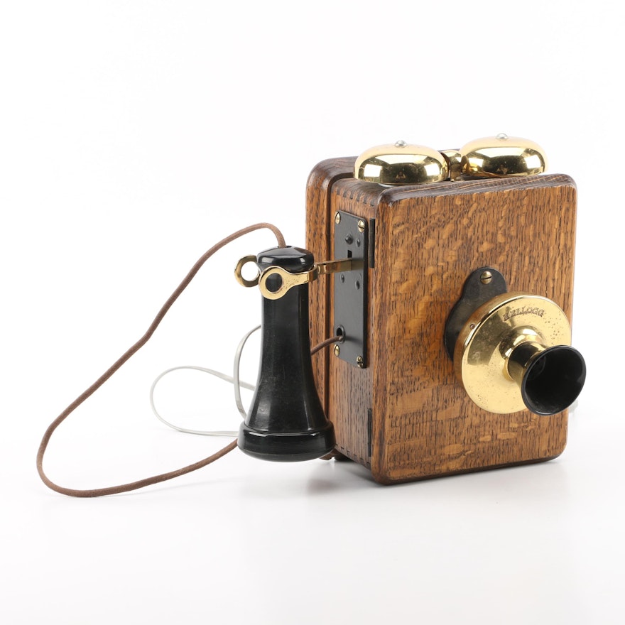Repurposed Vintage Kellogg Telephone