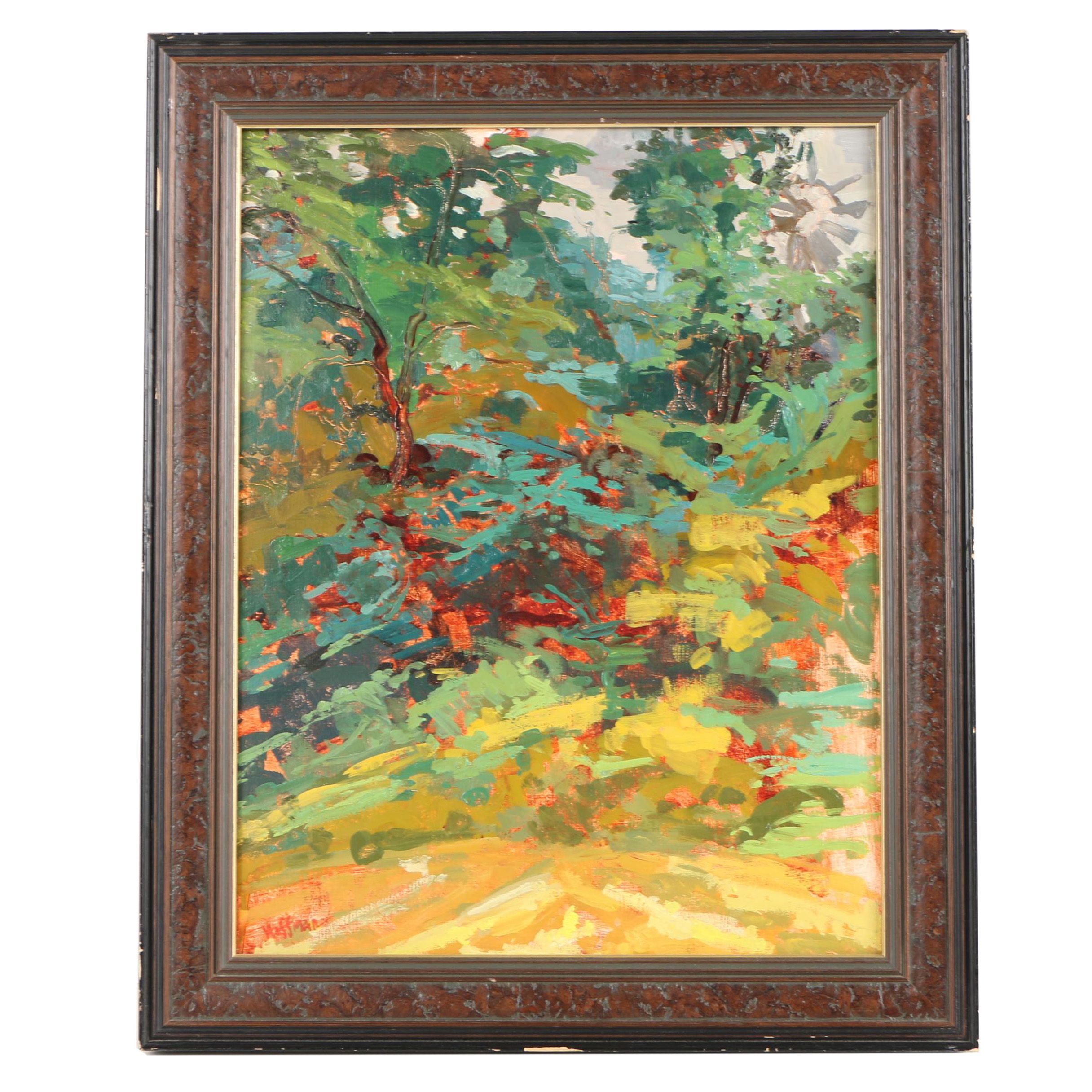 Debra Hoffman Oil Painting "Windmill at Rokeby"