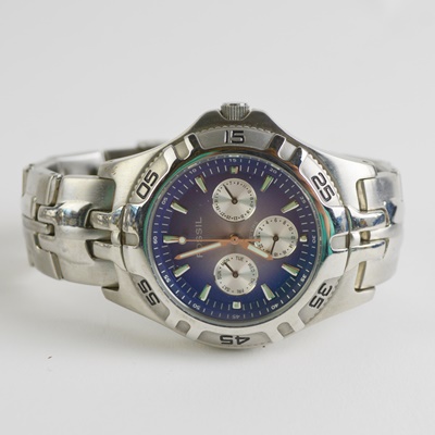 Fossil Blue and Fossil Speedway Chronograph Watches