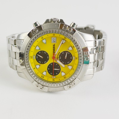 Fossil Blue and Fossil Speedway Chronograph Watches