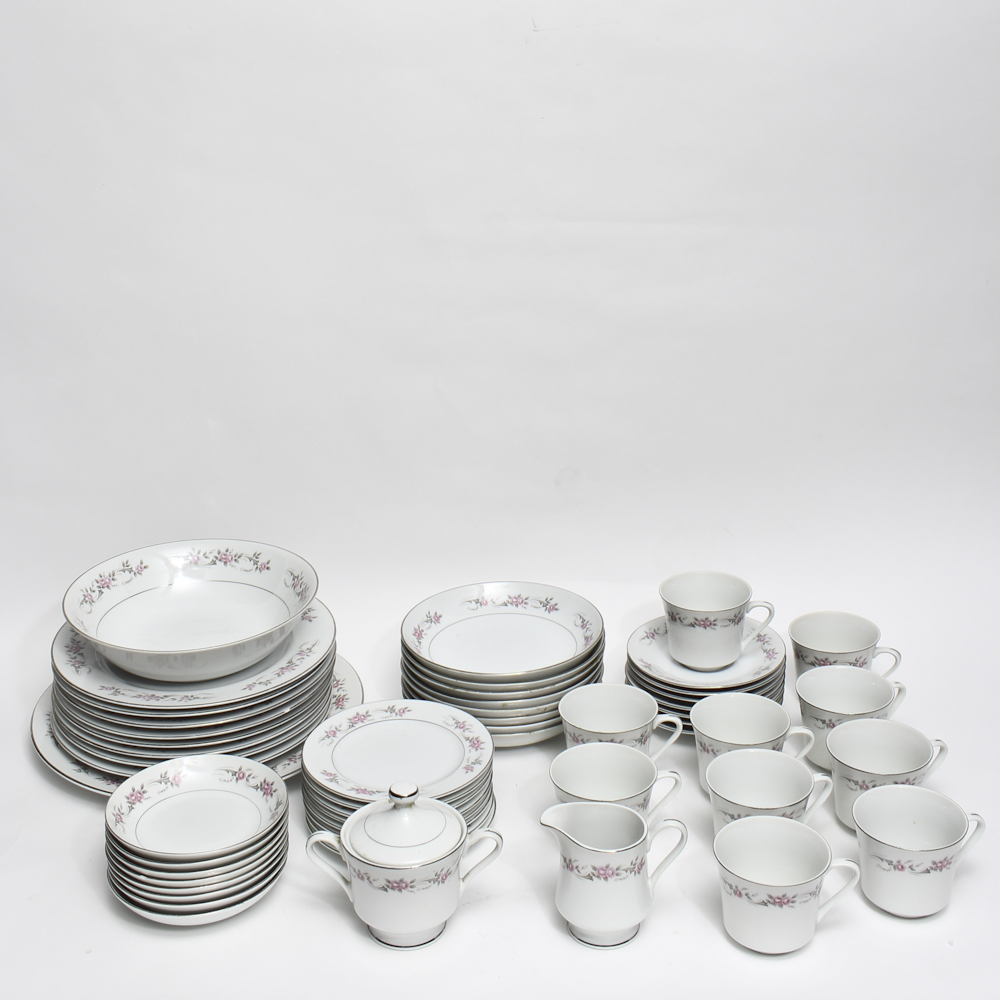 Vintage Diamond China "Pageant" Dinnerware, Circa 1960s