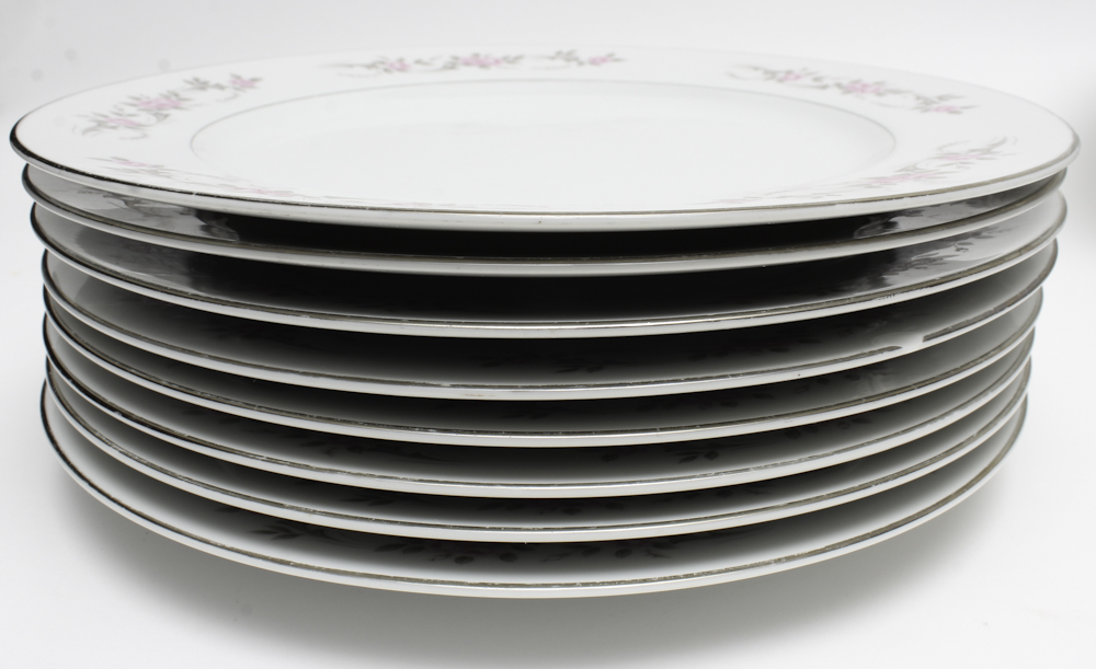 Vintage Diamond China "Pageant" Dinnerware, Circa 1960s