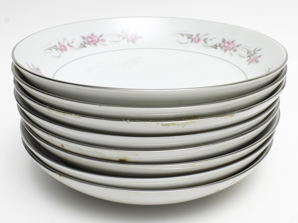 Vintage Diamond China "Pageant" Dinnerware, Circa 1960s