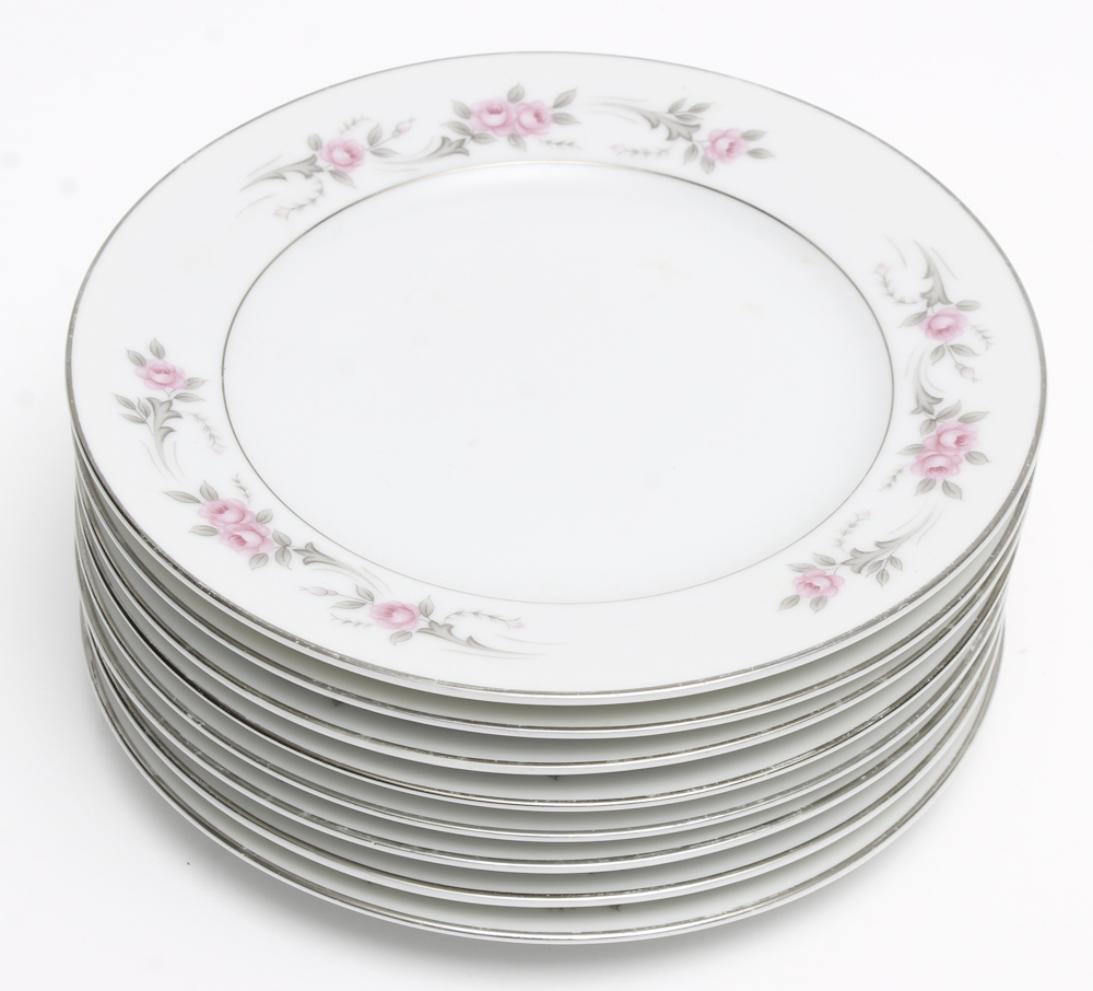 Vintage Diamond China "Pageant" Dinnerware, Circa 1960s