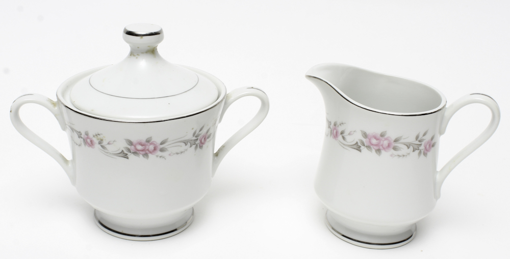 Vintage Diamond China "Pageant" Dinnerware, Circa 1960s