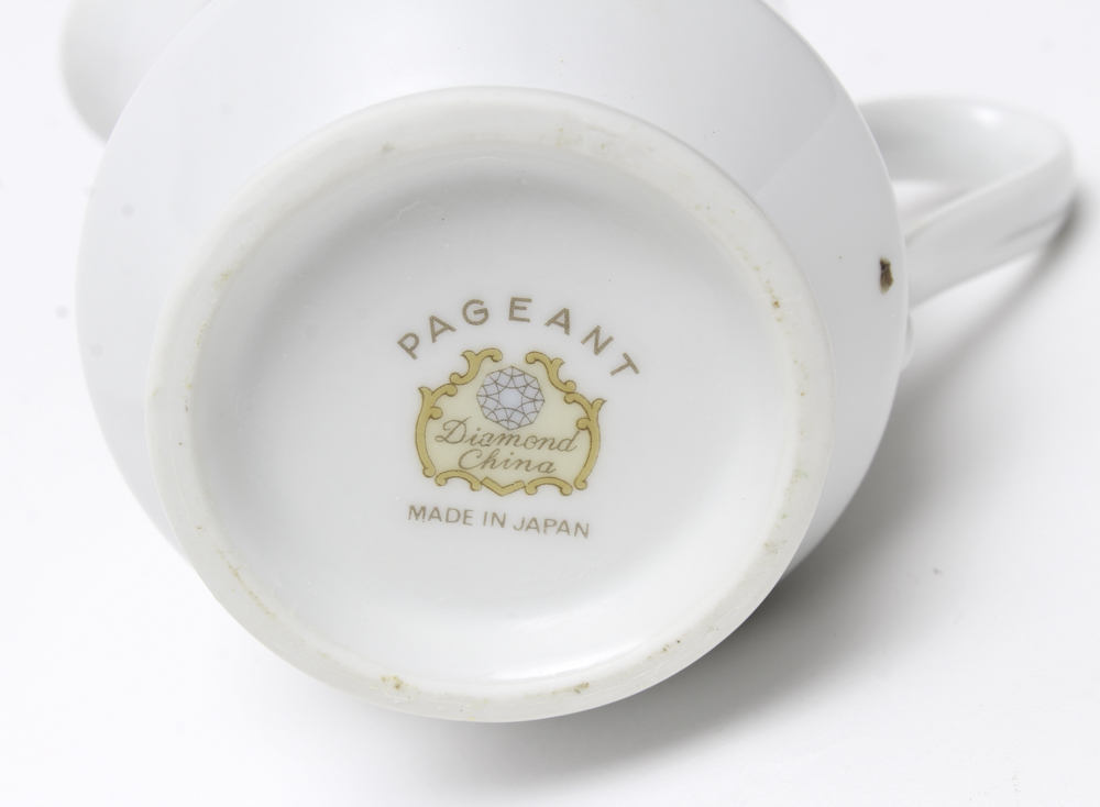 Vintage Diamond China "Pageant" Dinnerware, Circa 1960s