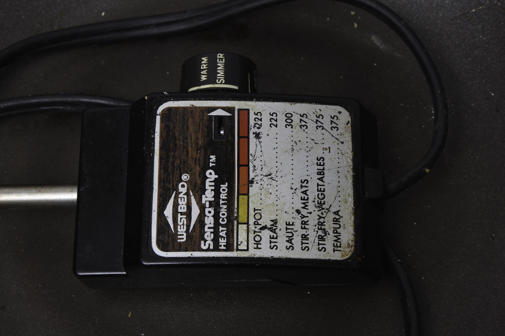 Vintage West Bend Electric Wok