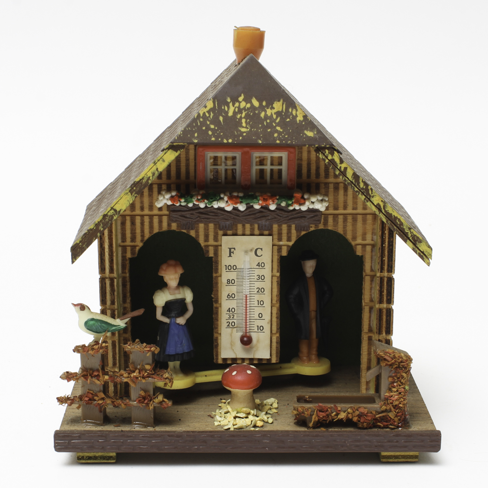 Vintage Bambi West German Weather House