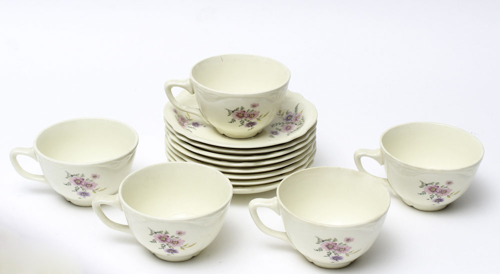 Vintage Homer Laughlin "Virginia Rose" Tableware 1950s