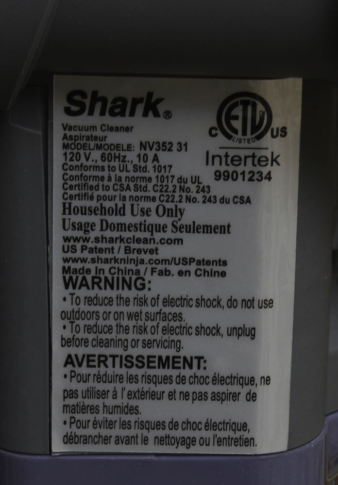 Shark Vacuum Cleaner with Navigator and Lift-Away NV352 31
