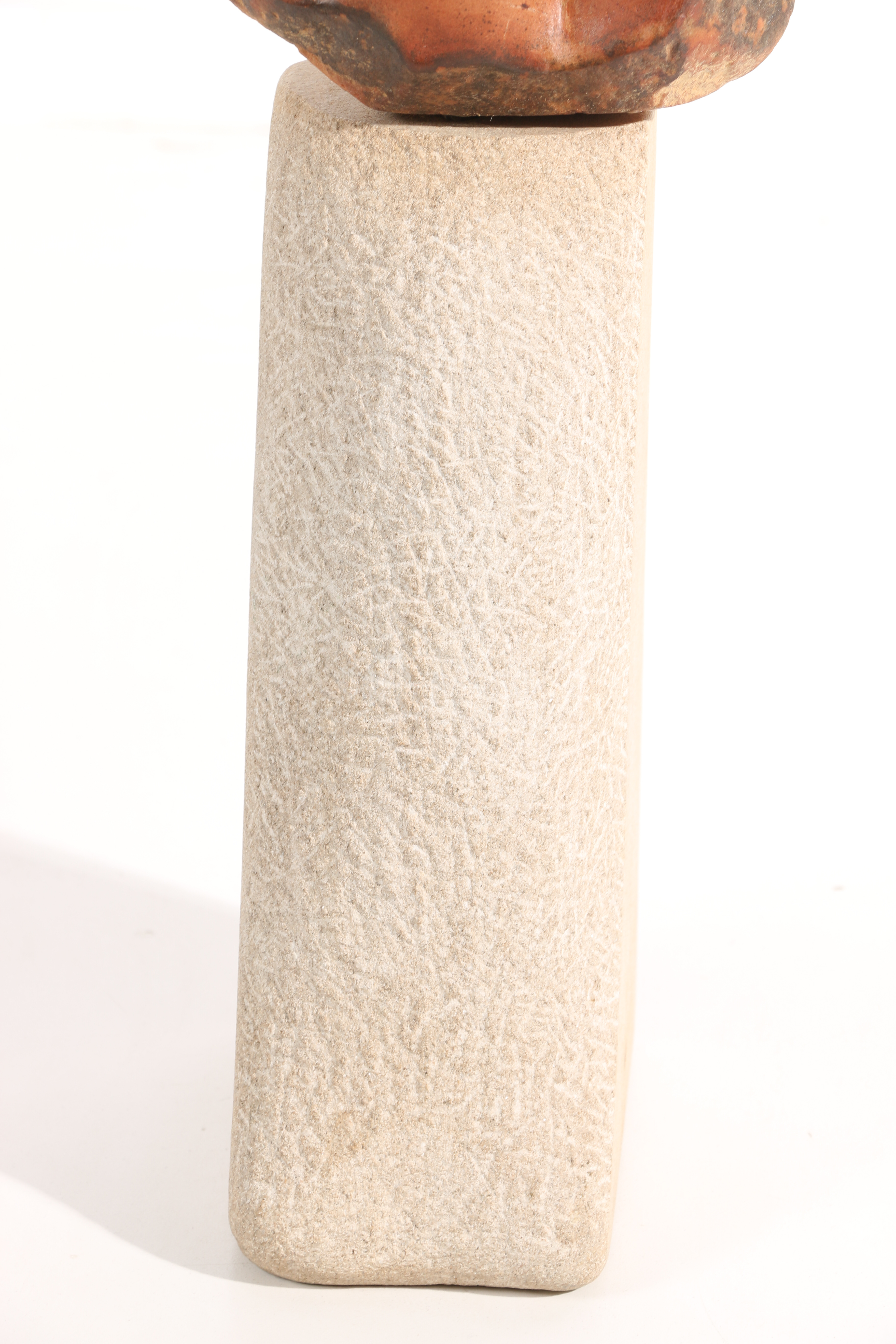 C. Alexander Limestone and Sandstone Sculpture