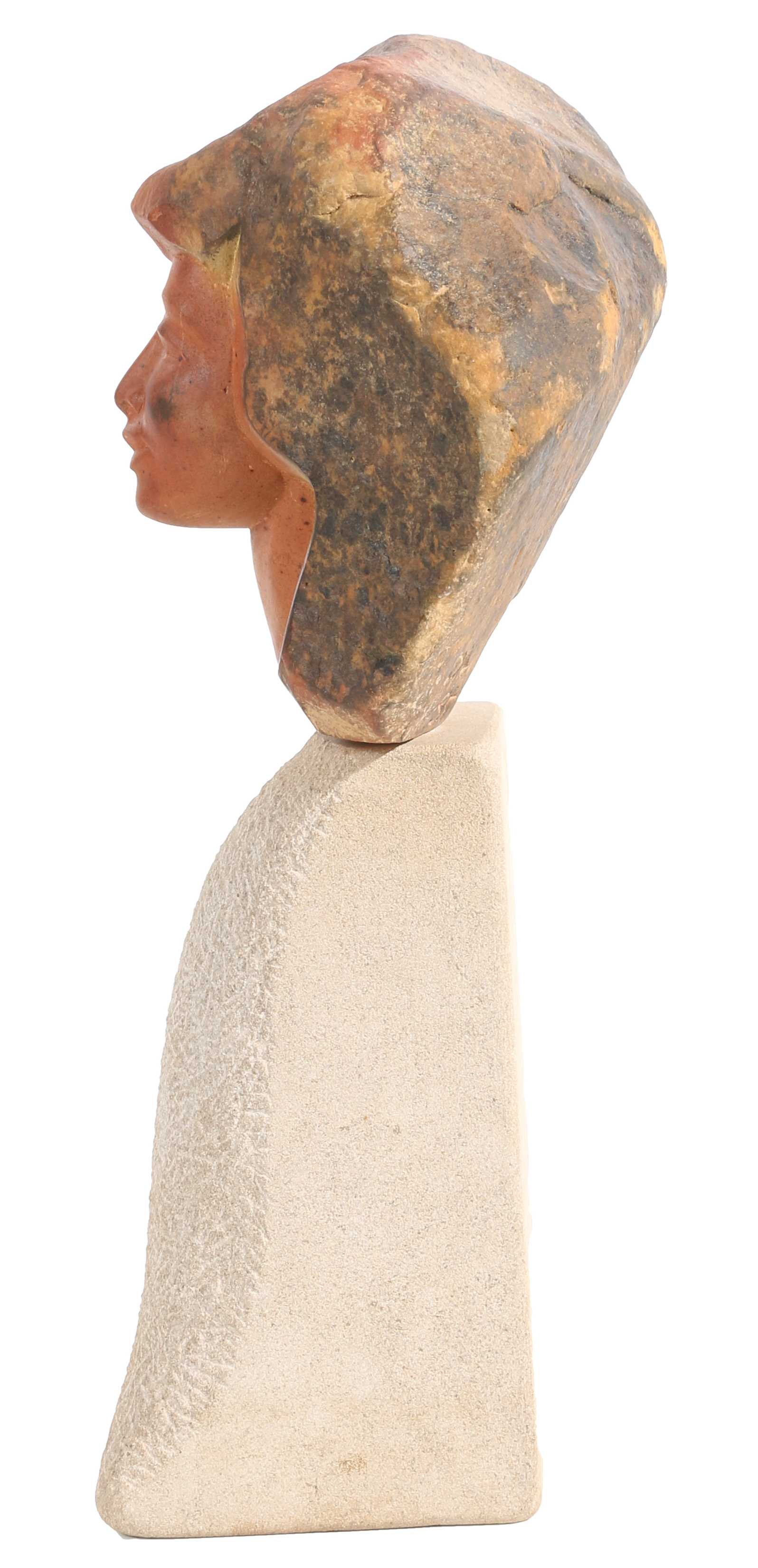 C. Alexander Limestone and Sandstone Sculpture