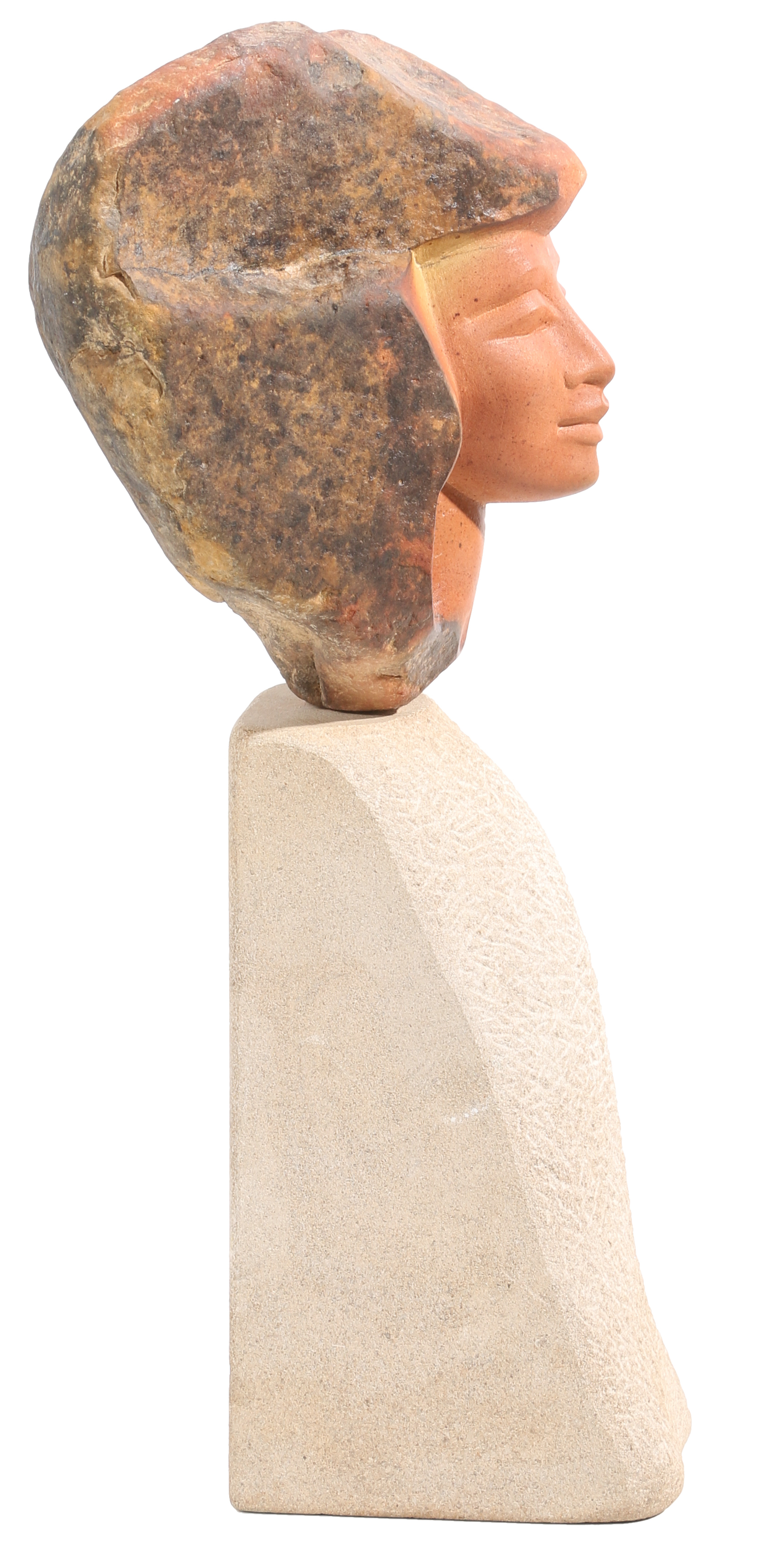 C. Alexander Limestone and Sandstone Sculpture