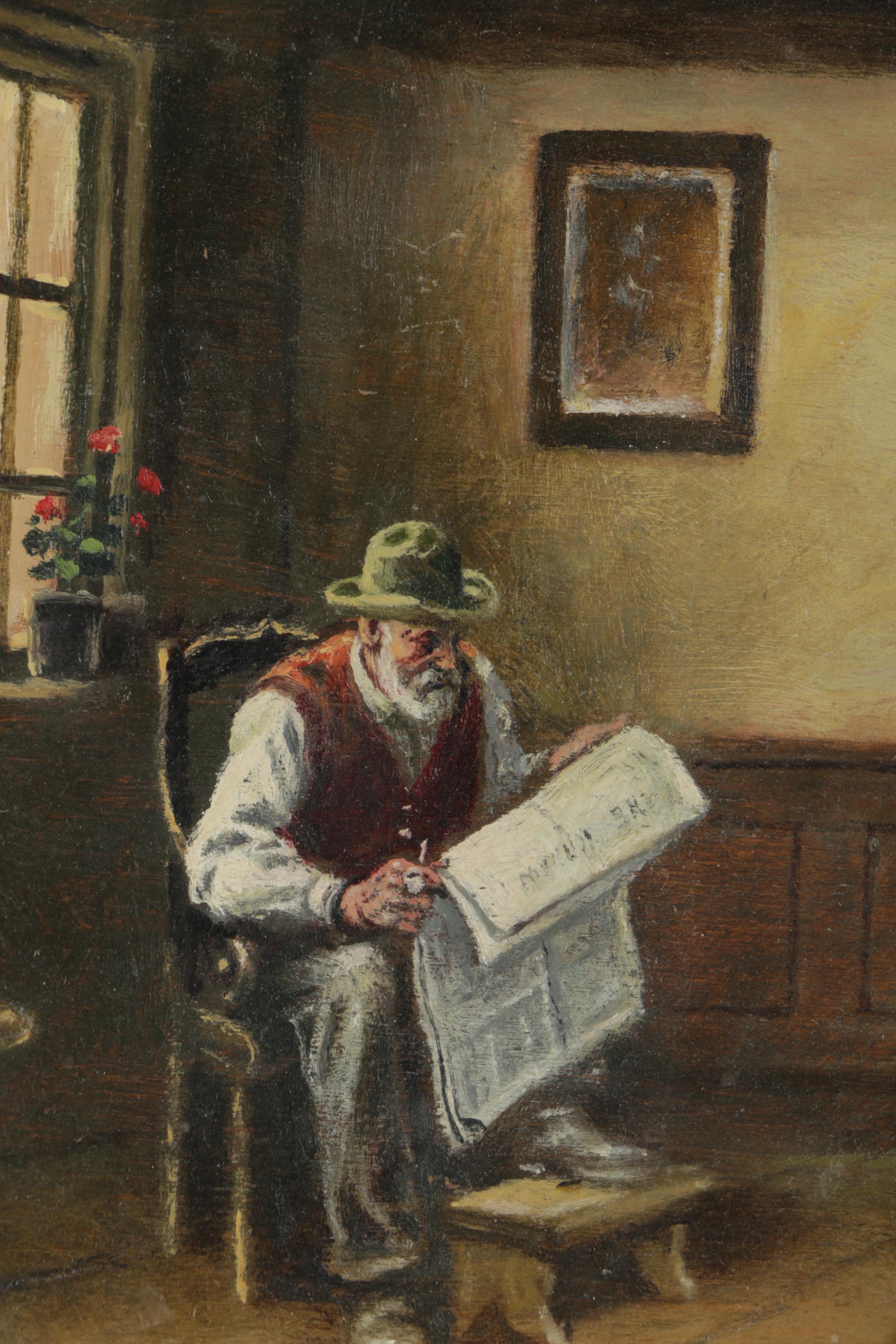 Rudolf Ritter Von Reichl Oil Painting