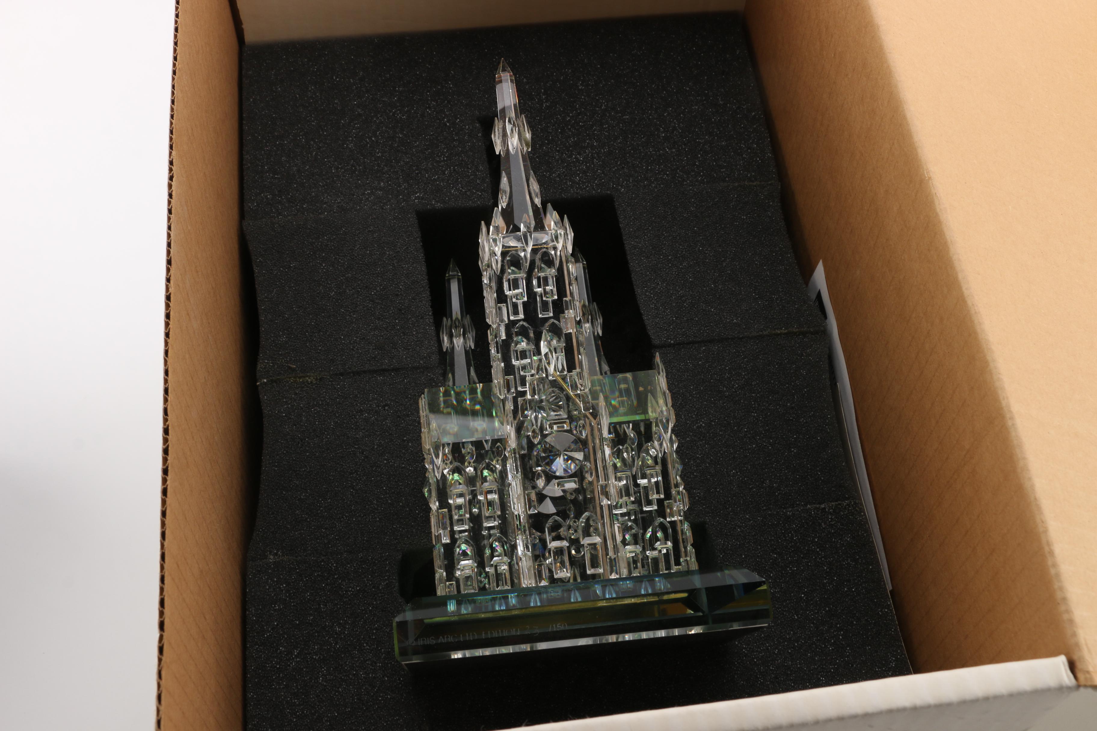 Iris Arc Limited Edition "Rainbow Cathedral" Crystal Figurine