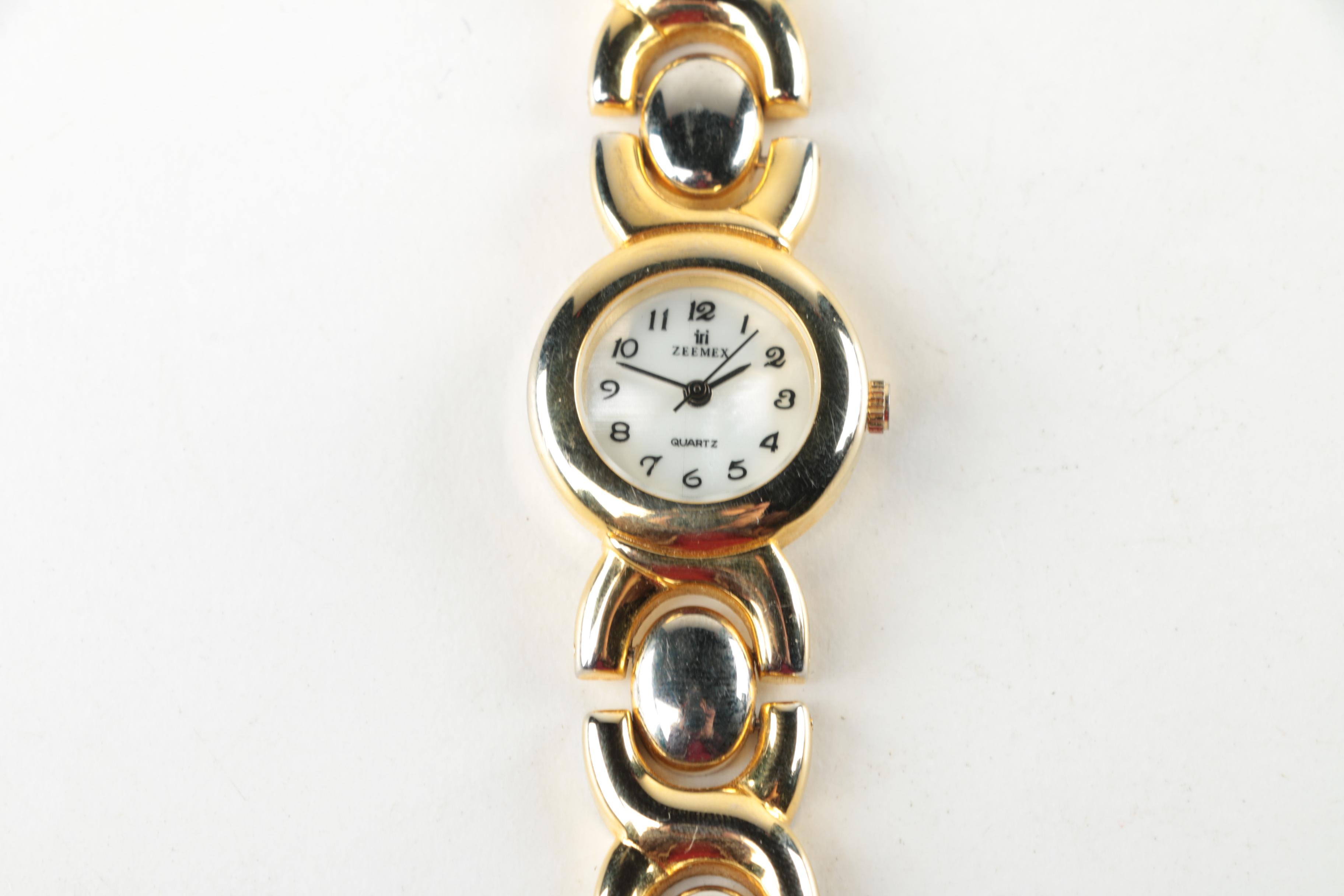 Two Tone Watch Selection Featuring Anne Klein, Timex, and Ravinia