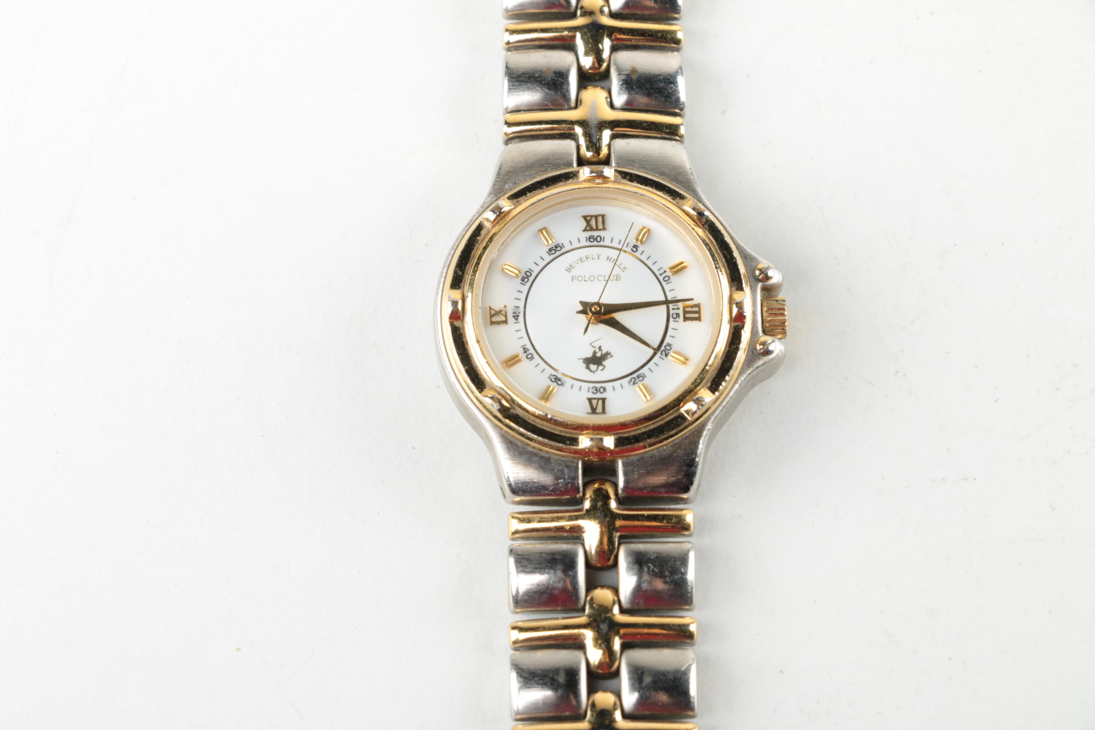 Two Tone Watch Selection Featuring Anne Klein, Timex, and Ravinia