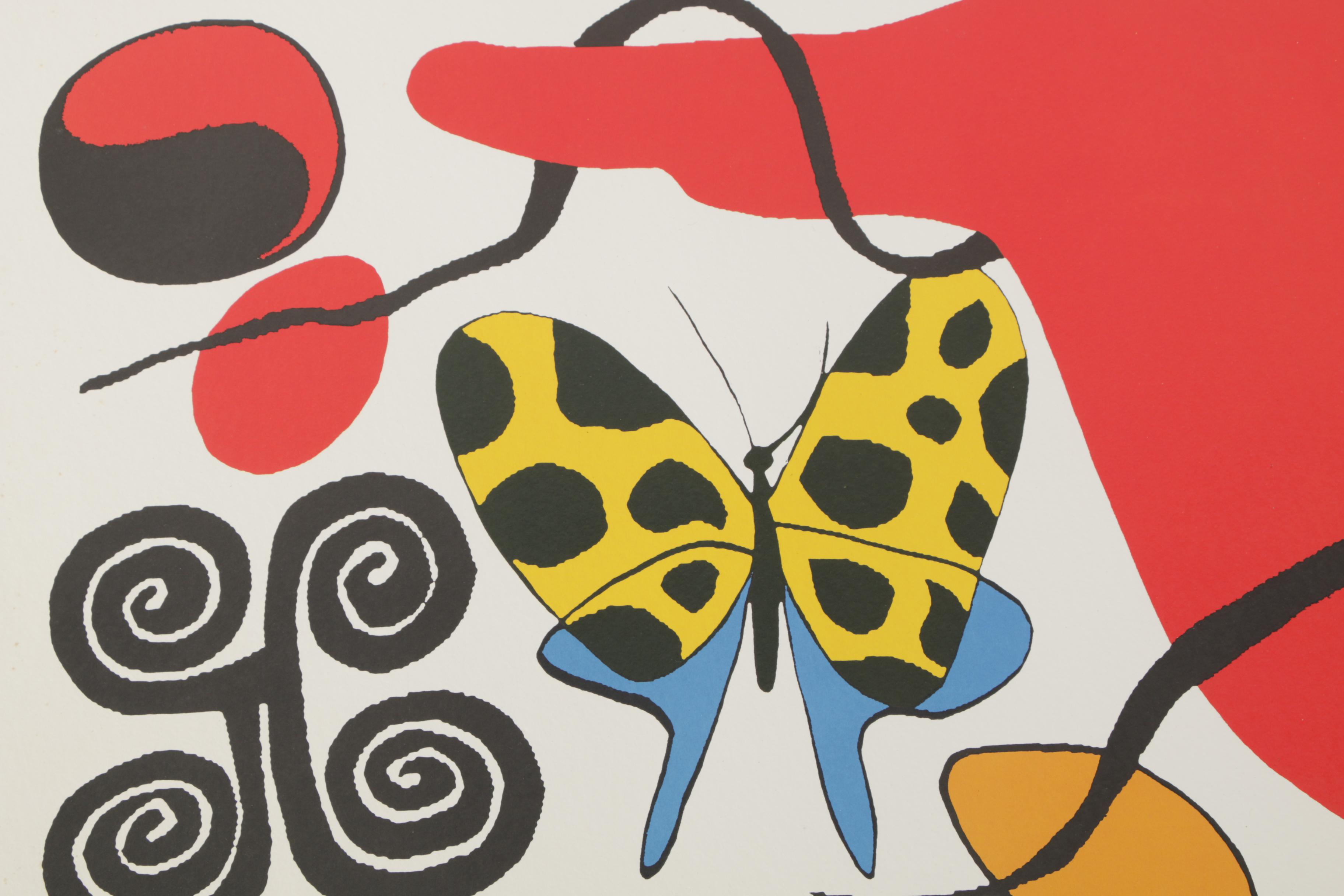 1972 Calder Aubusson Tapestries Exhibition Poster