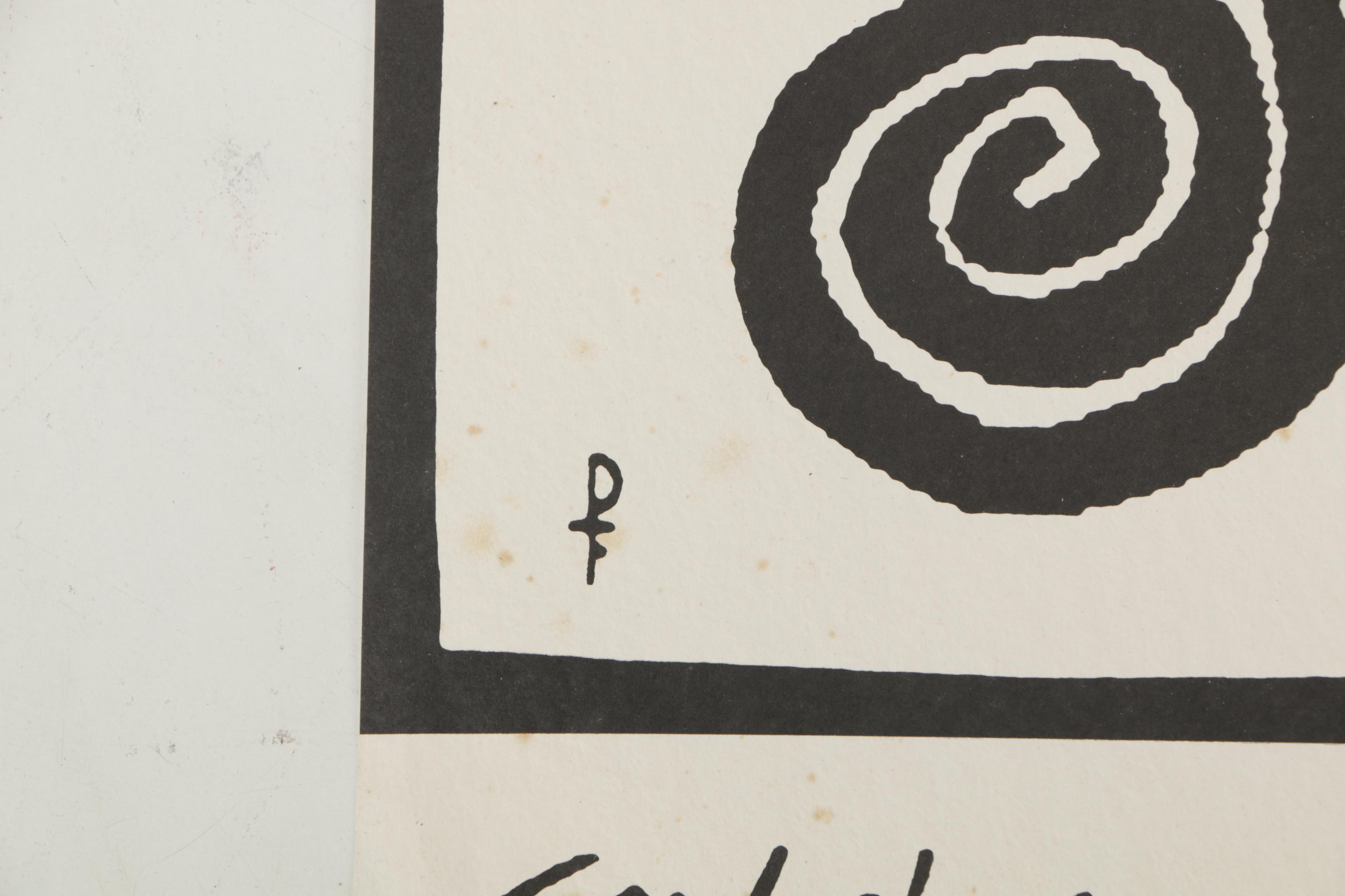 1972 Calder Aubusson Tapestries Exhibition Poster