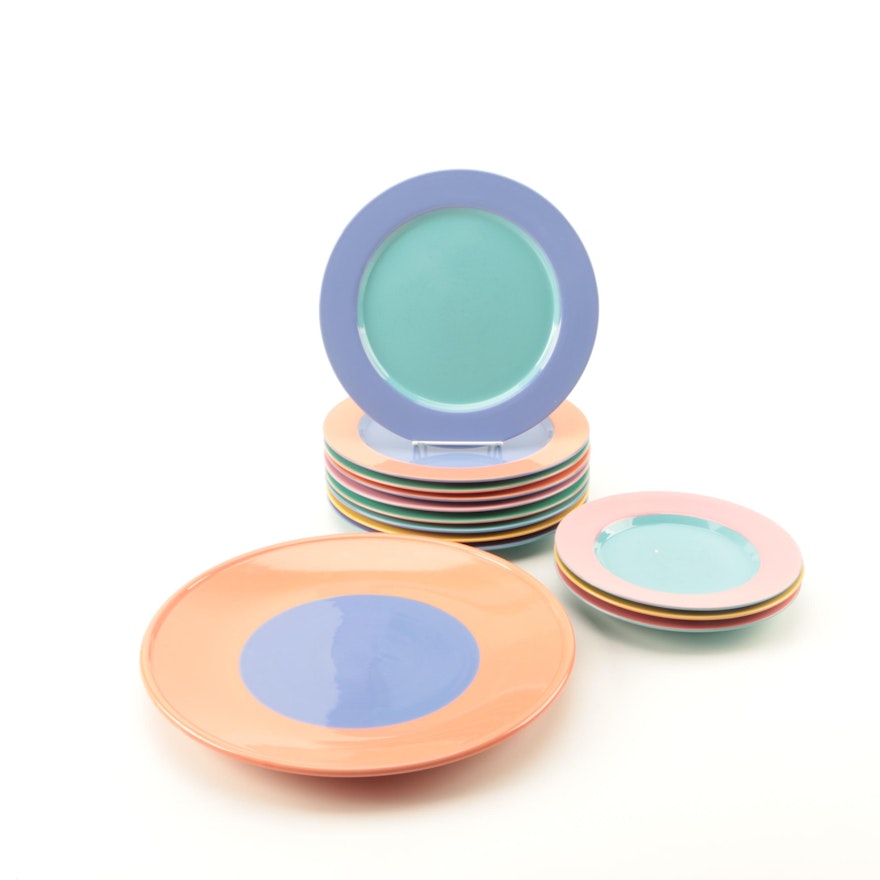 Lindt Stymeist "Colorways" Ceramic Plates