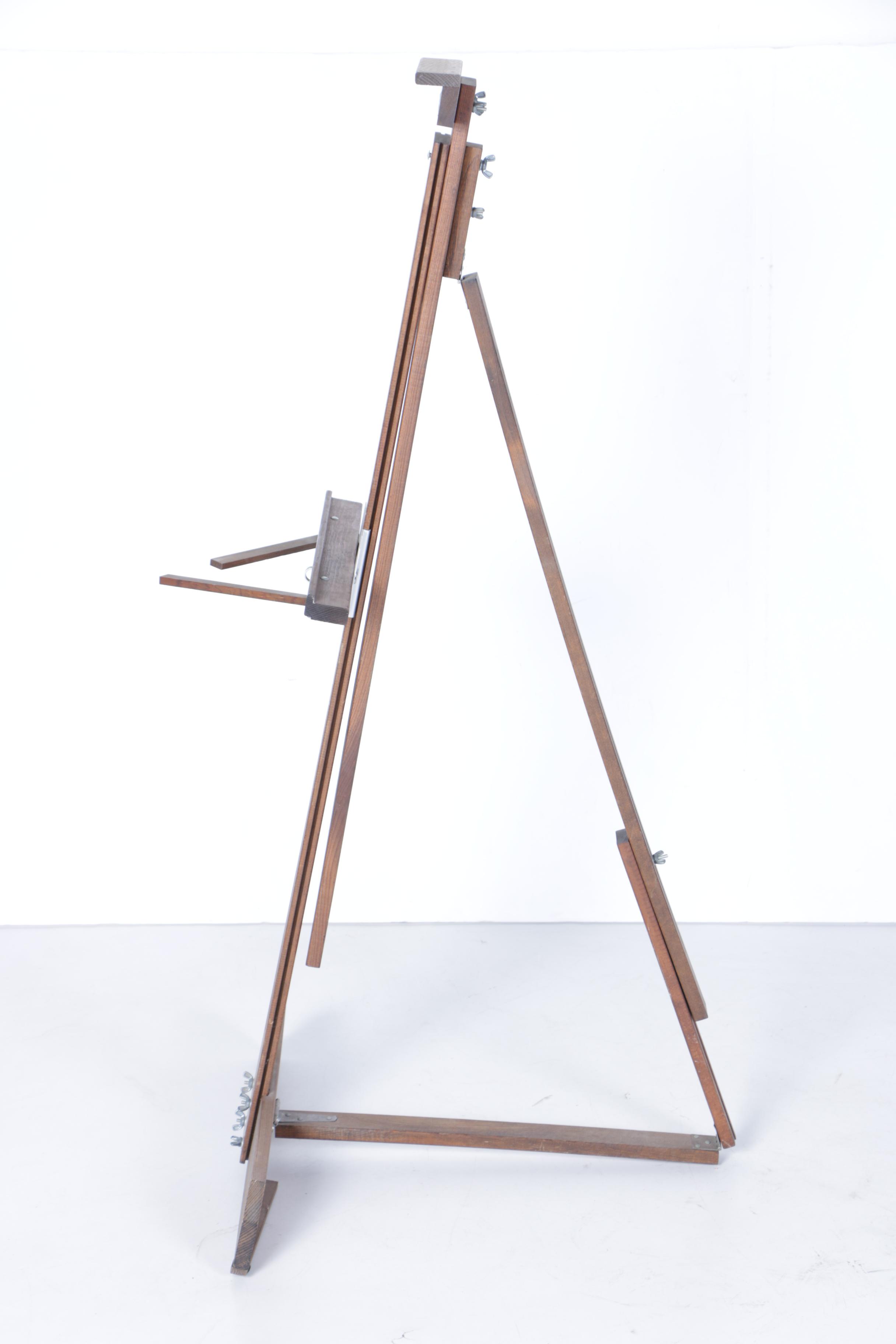 Vintage Anco Bilt Single Mast Wooden Easel