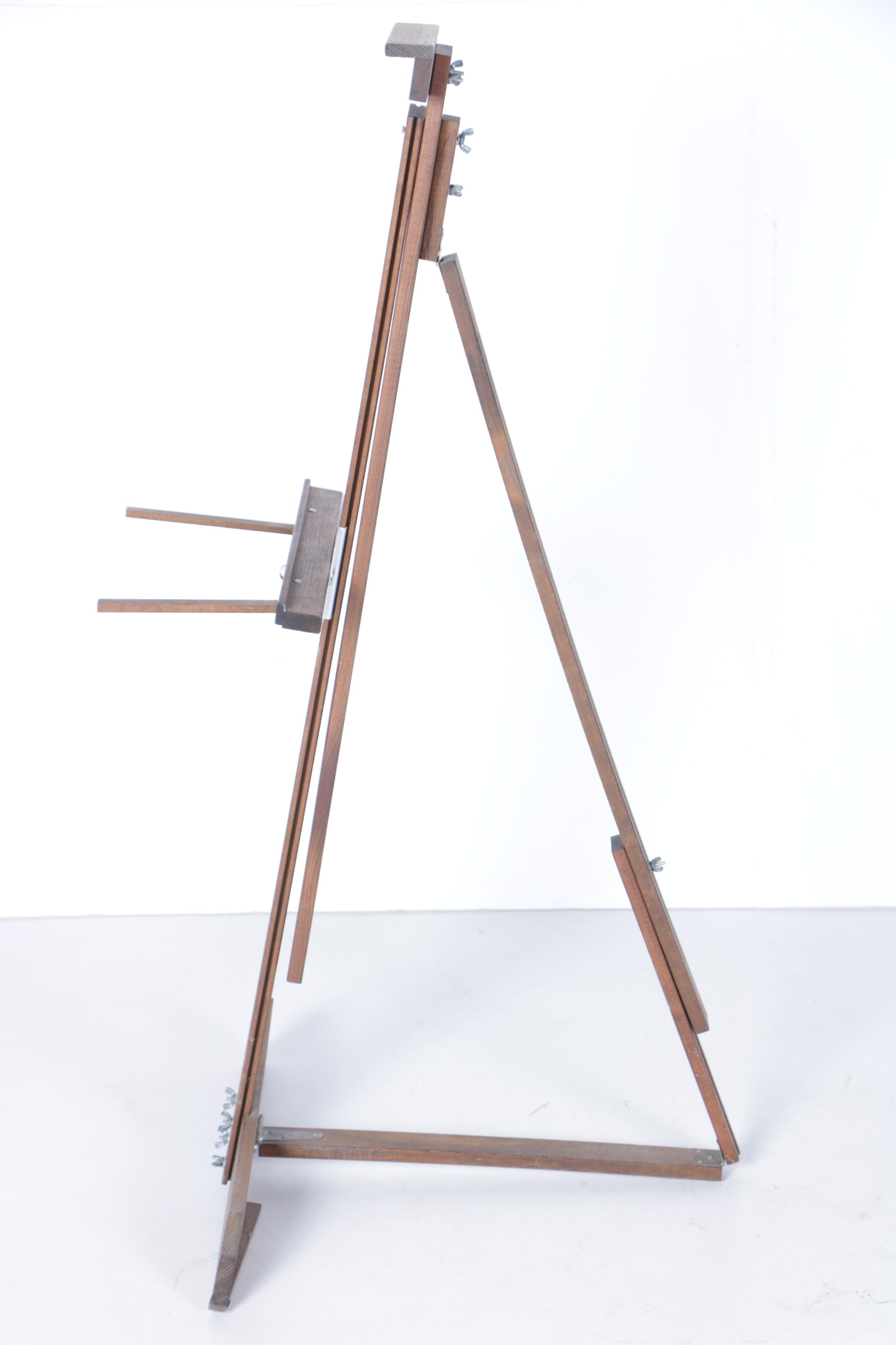 Vintage Anco Bilt Single Mast Wooden Easel