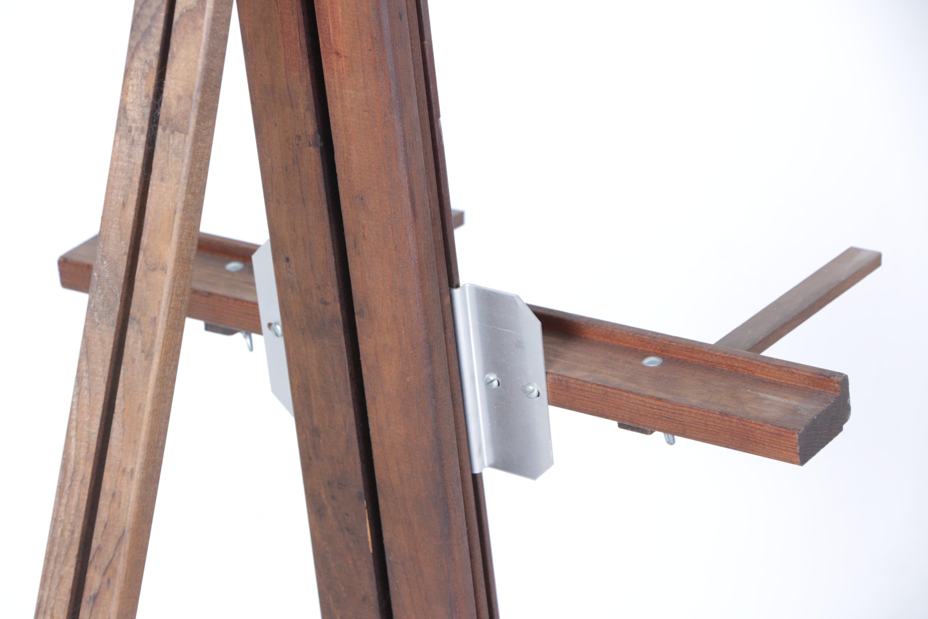 Vintage Anco Bilt Single Mast Wooden Easel