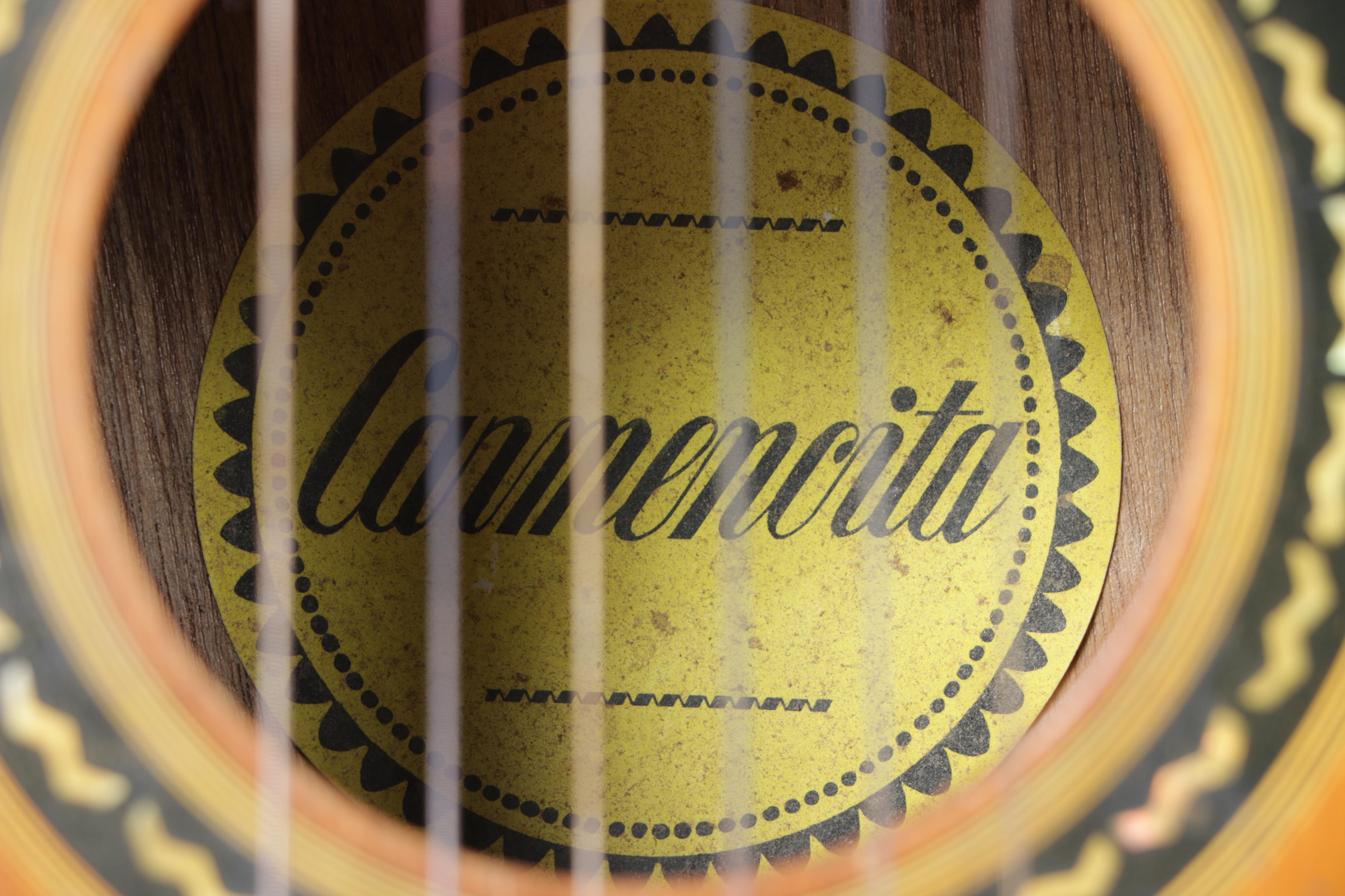 Vintage Kent Carmencita Acoustic Guitar and Case