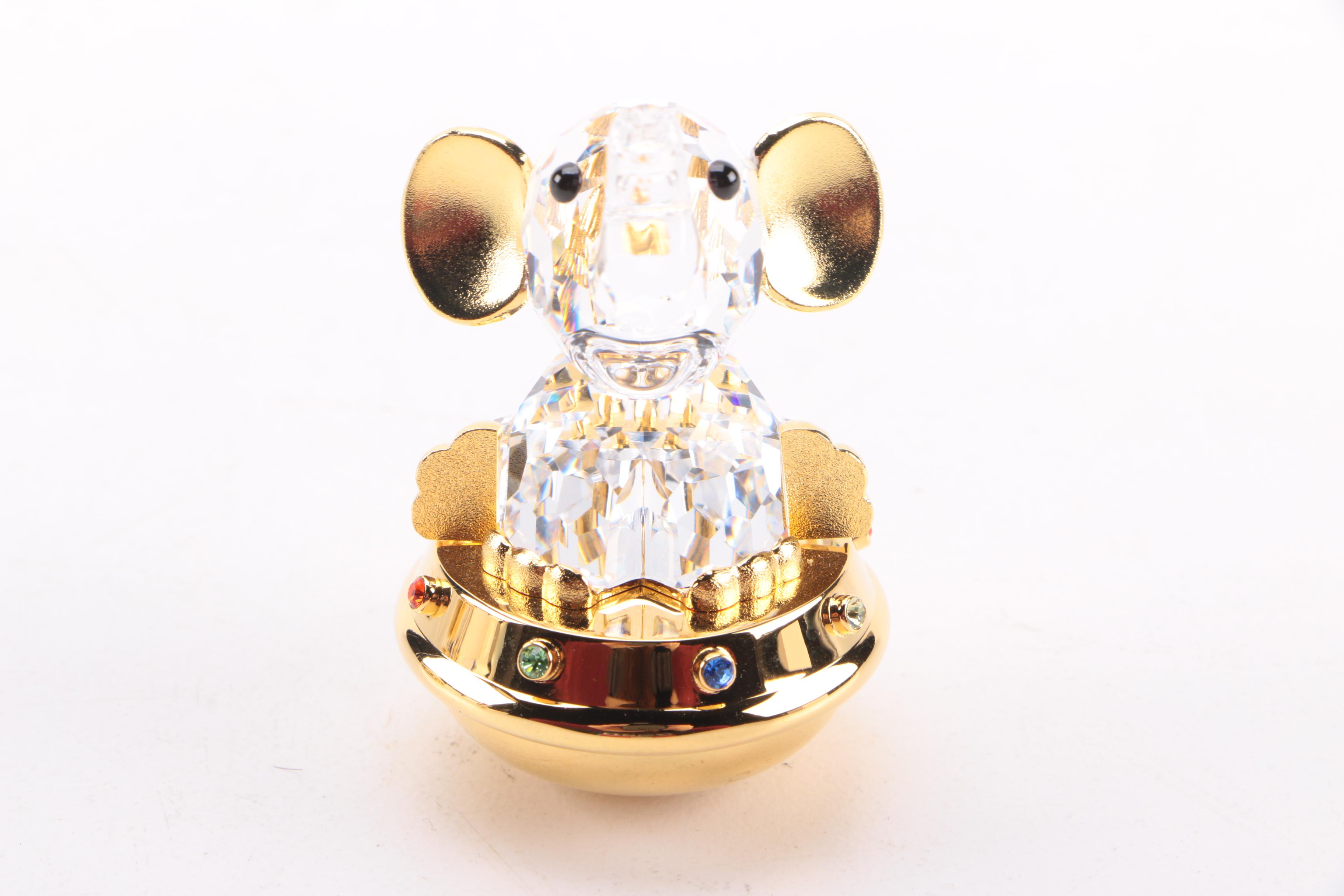Swarovski Crystal Paperweights and Figurines Featuring Arribas Bros. for Disney