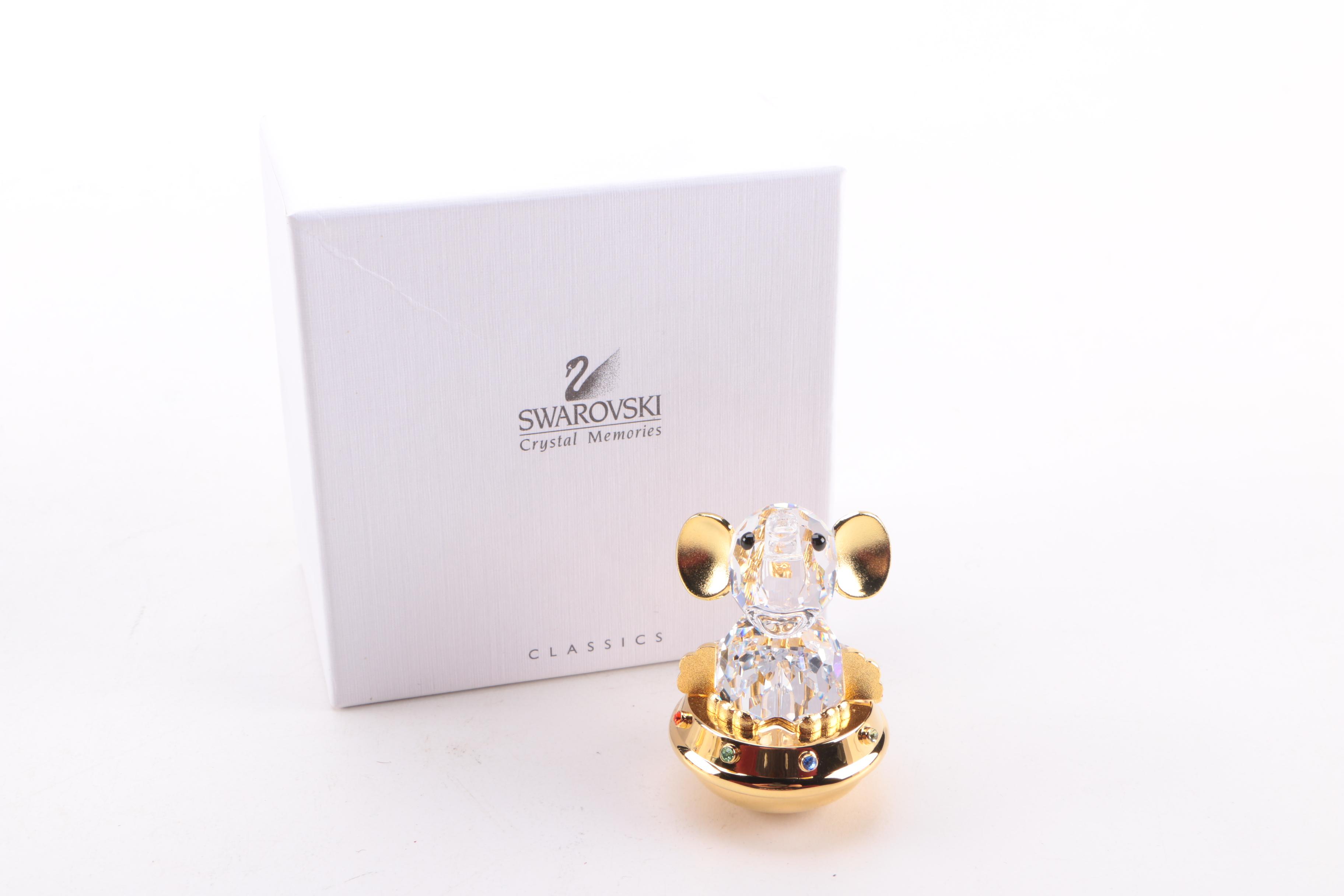 Swarovski Crystal Paperweights and Figurines Featuring Arribas Bros. for Disney