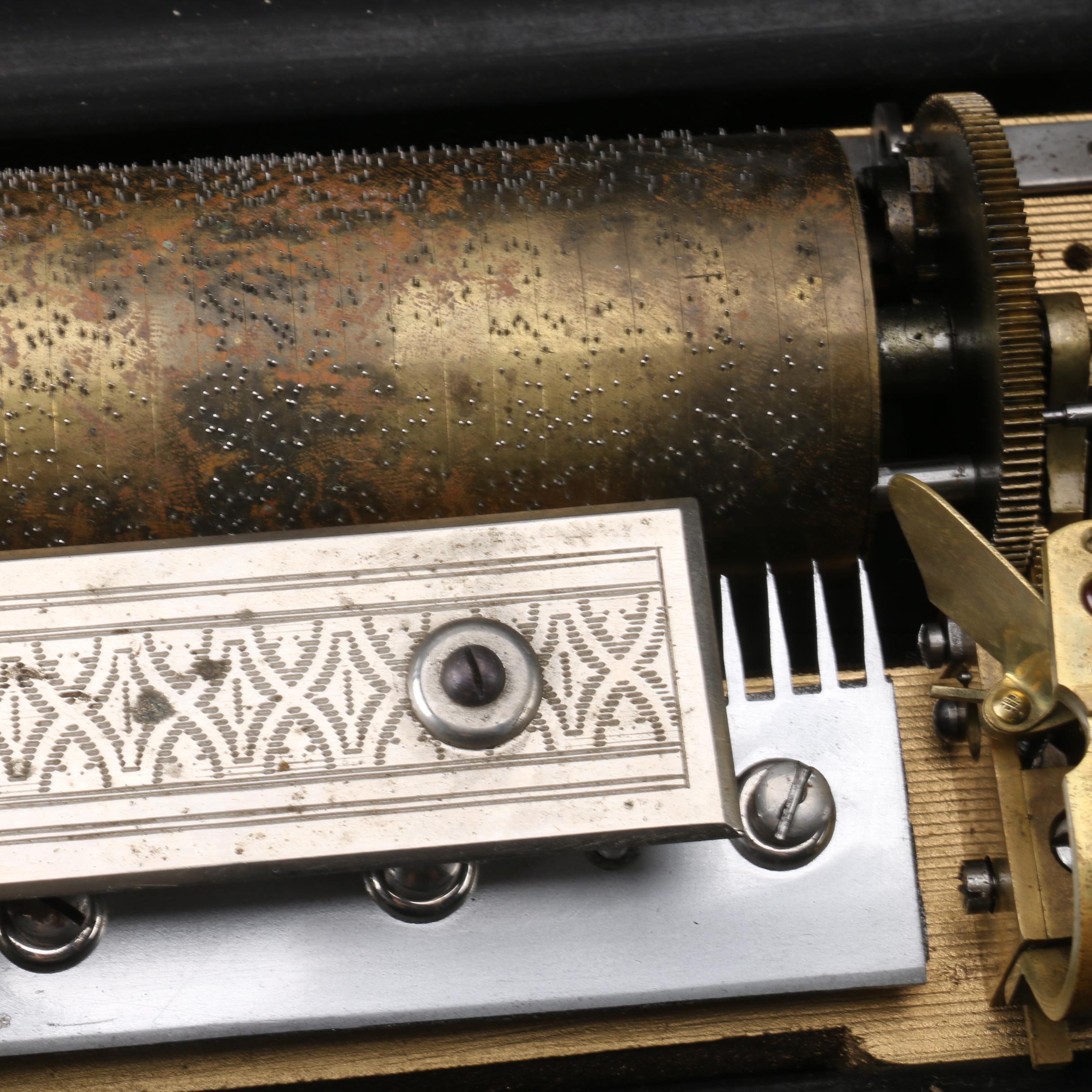 Antique Twelve-Tune Cylinder Music Box