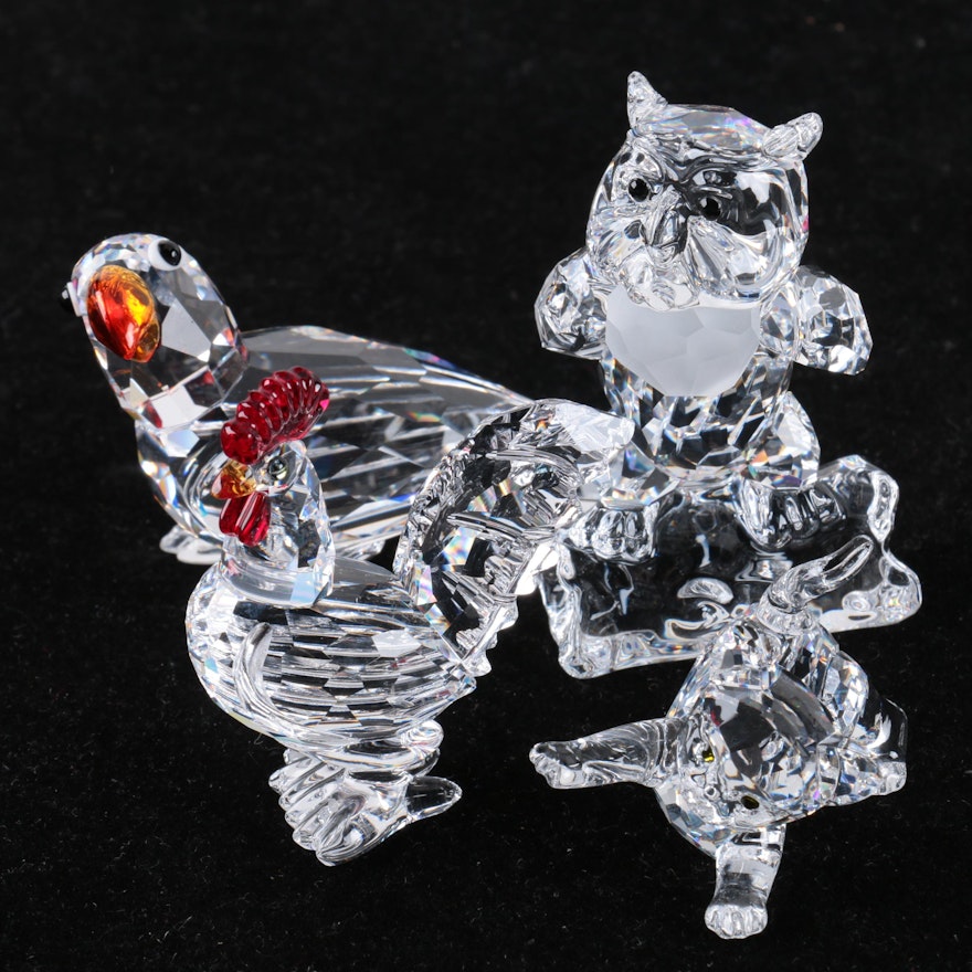 Swarovski Crystal Animal Figurines