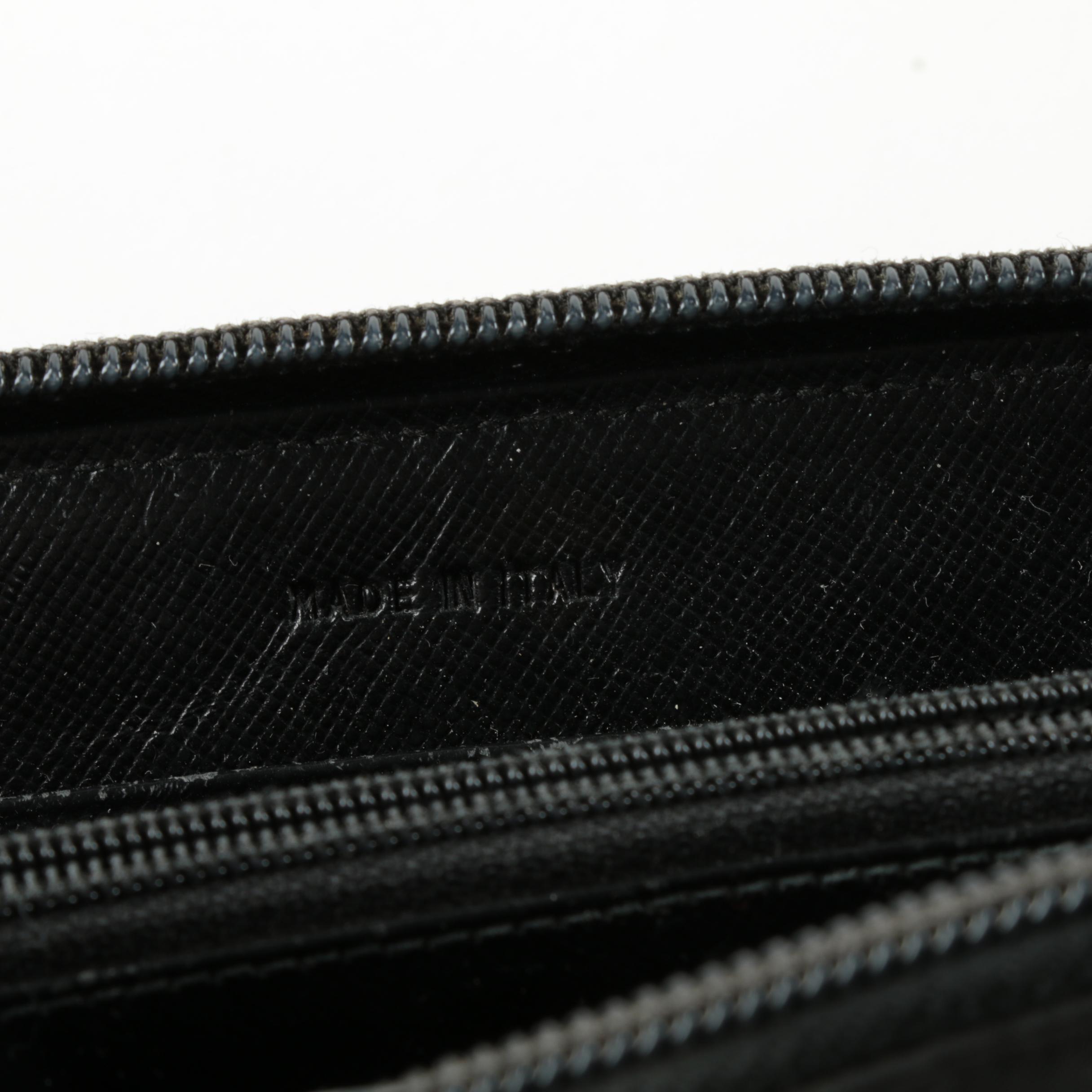 Prada Black Nylon Clutch Wallet