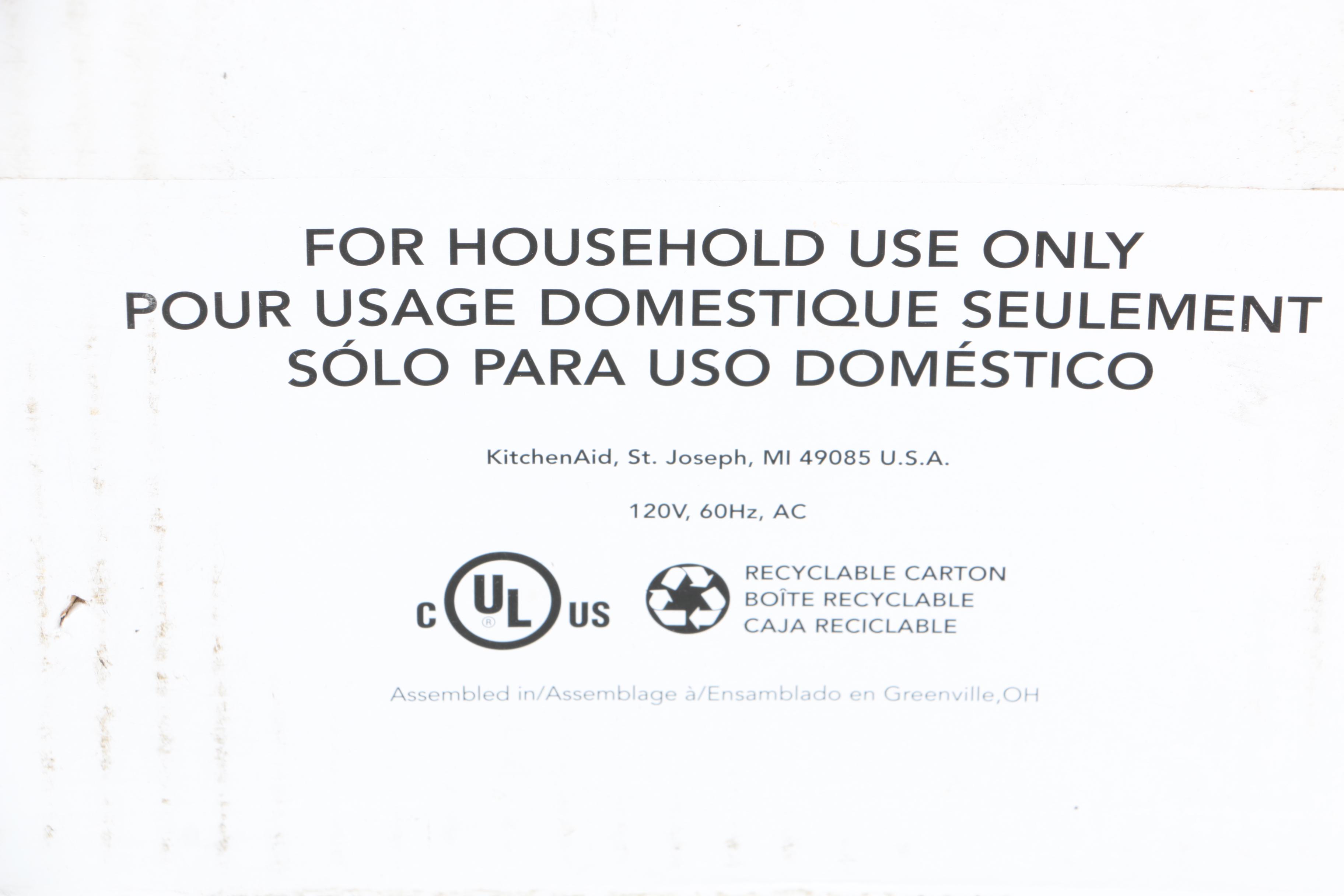 KitchenAid "Pro 600" Standing Mixer