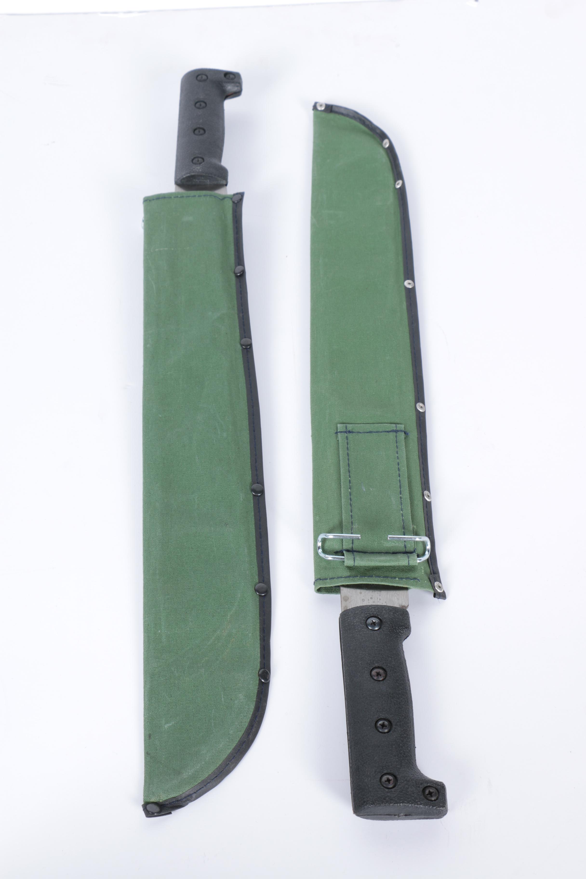 Latin Style Stainless Steel Machetes
