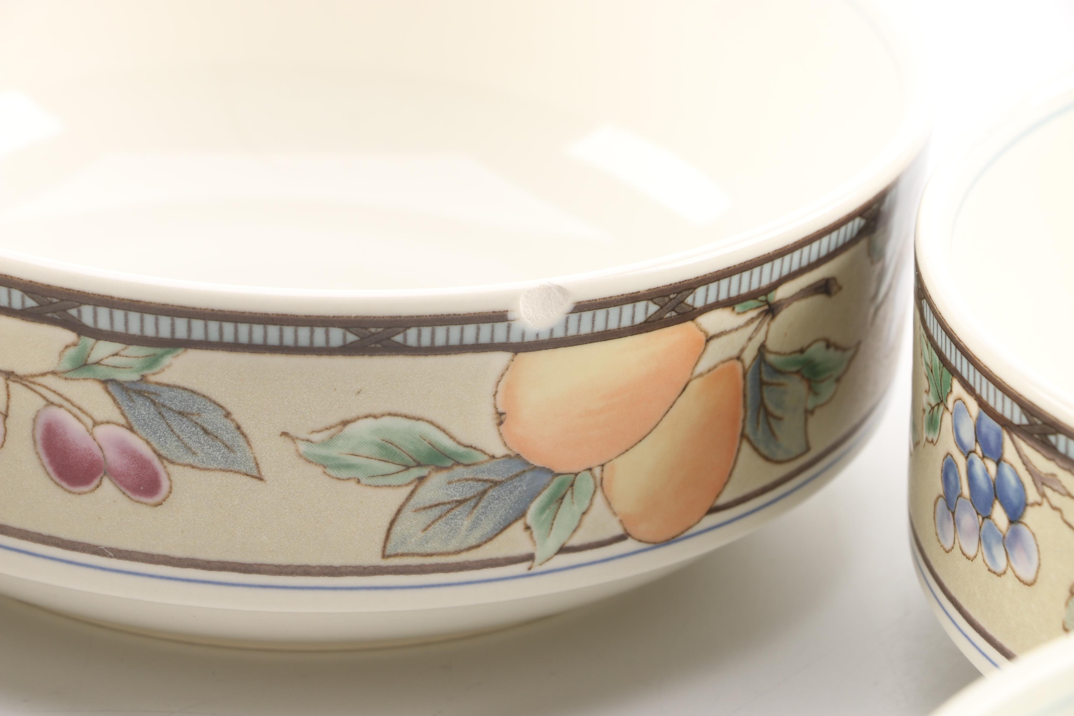 Mikasa Intaglio "Garden Harvest" Dinnerware