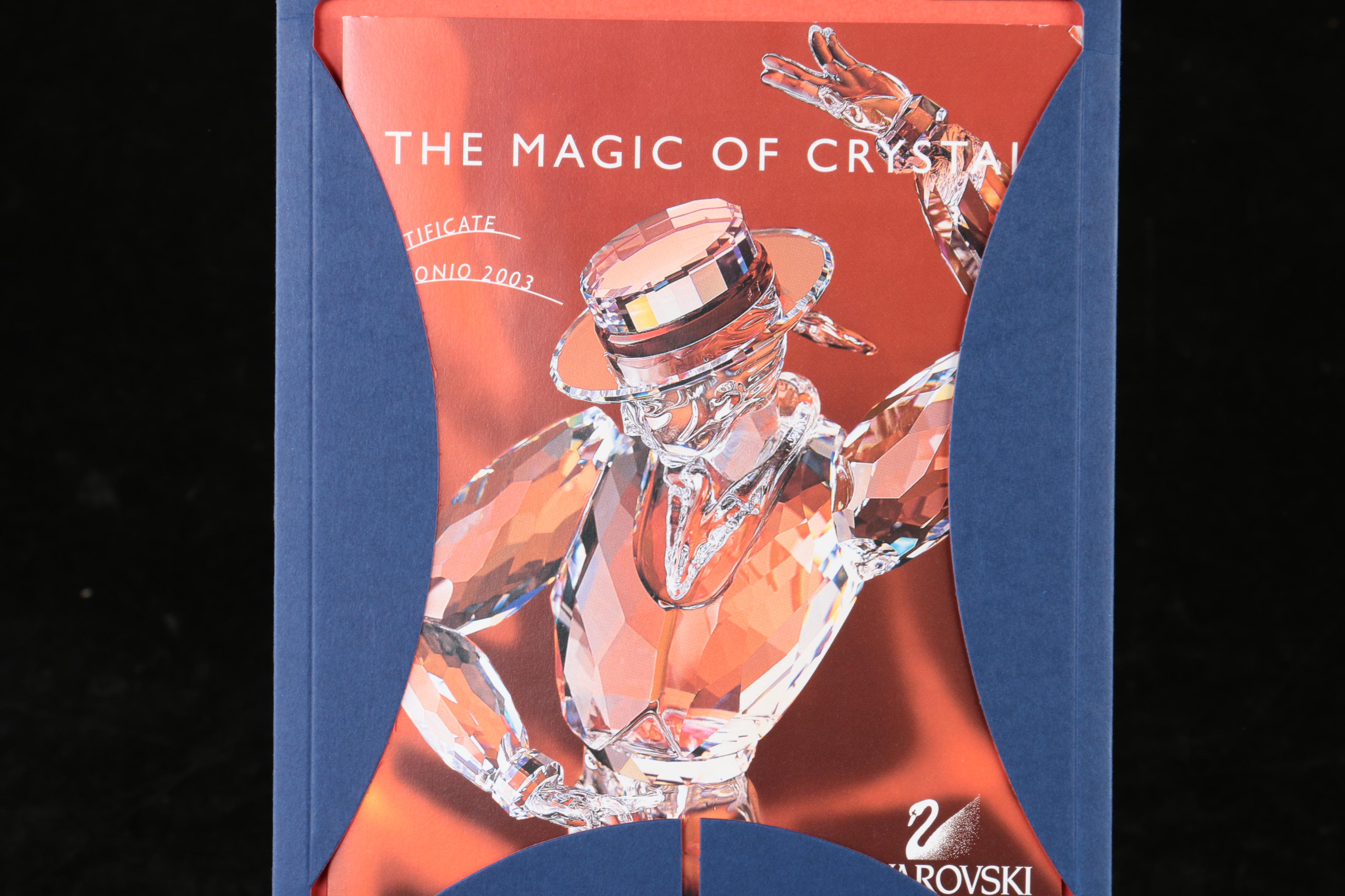 2003 Swarovski Crystal Magic of Dance "Antonio" Figurine