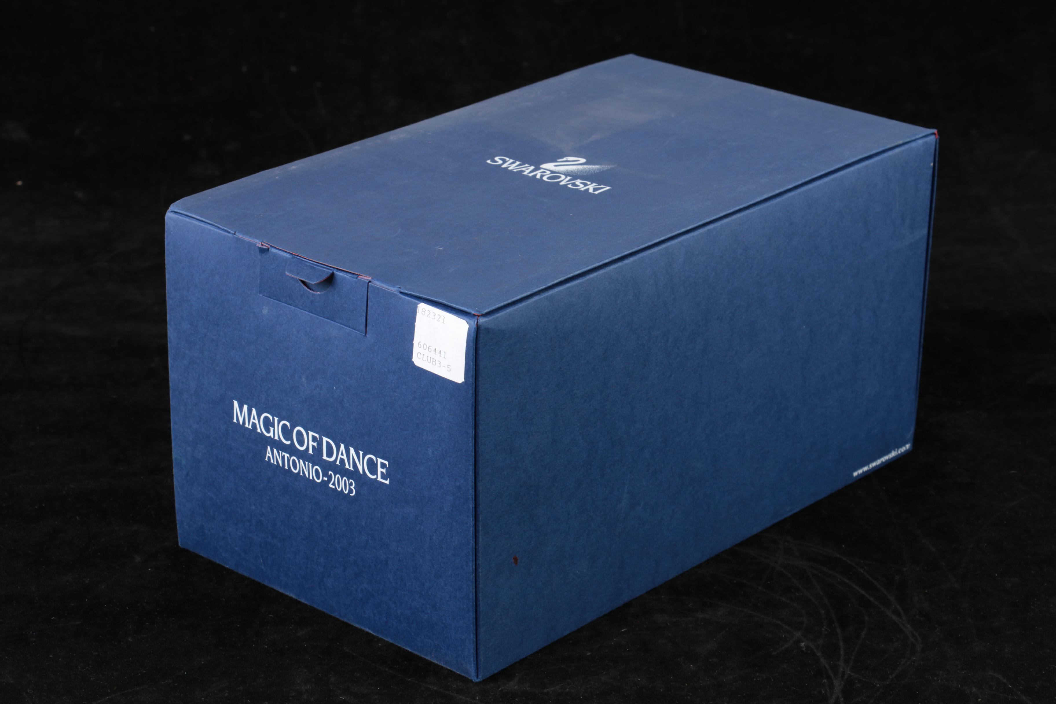 2003 Swarovski Crystal Magic of Dance "Antonio" Figurine