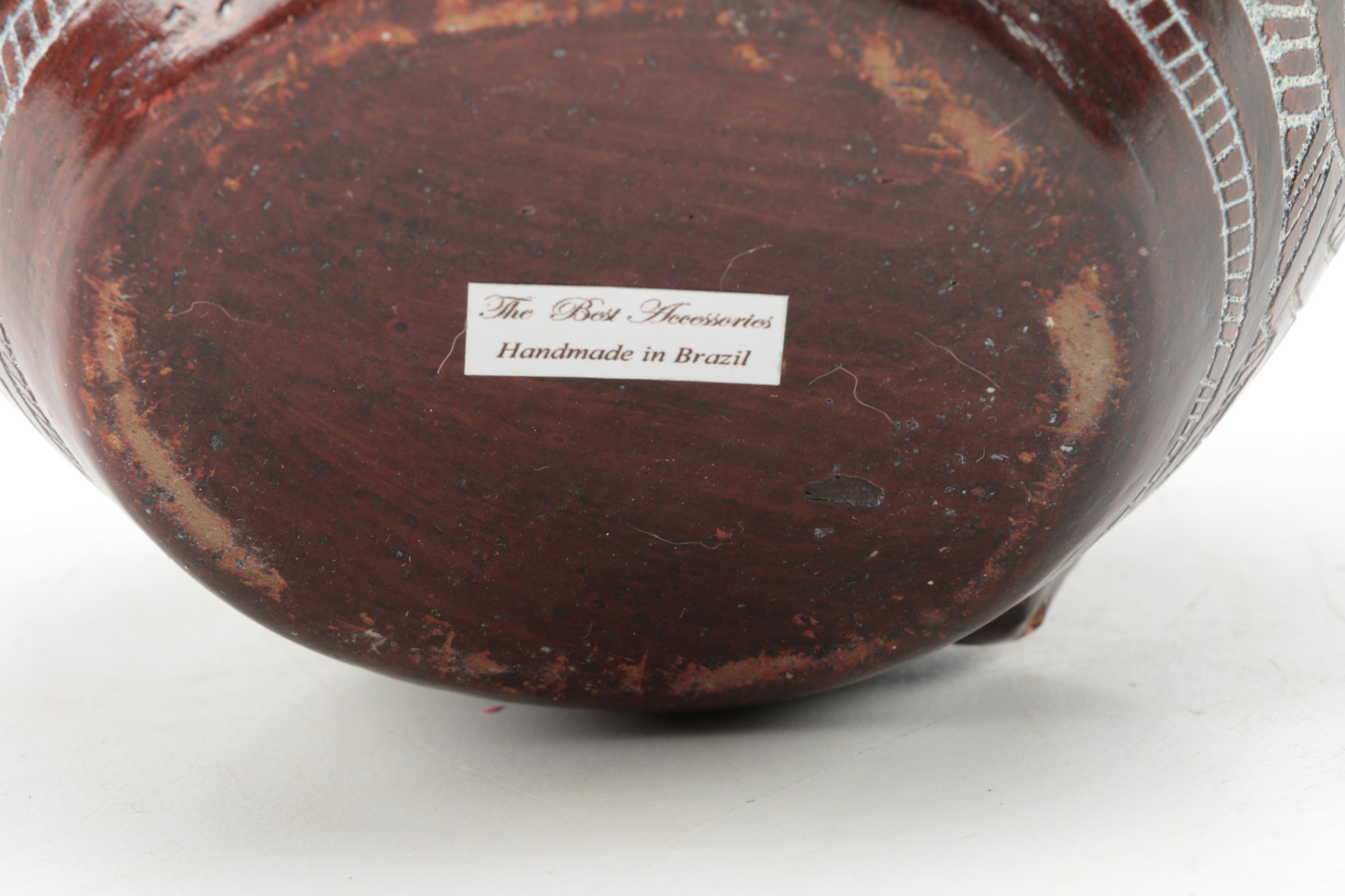 Handmade Brazilian Earthenware Pottery