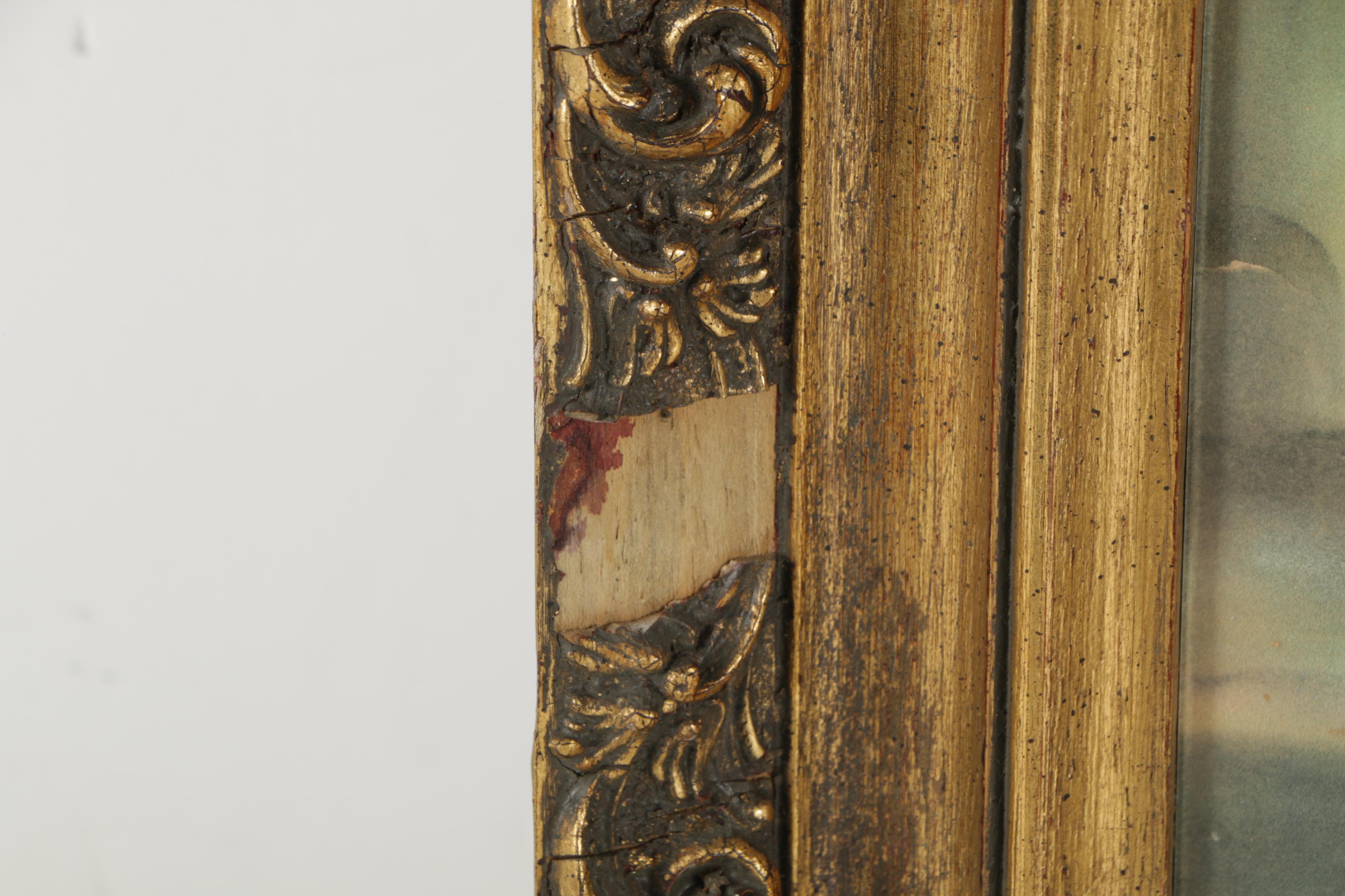 Nelson Sears Pastel Drawing "Doge Palace"