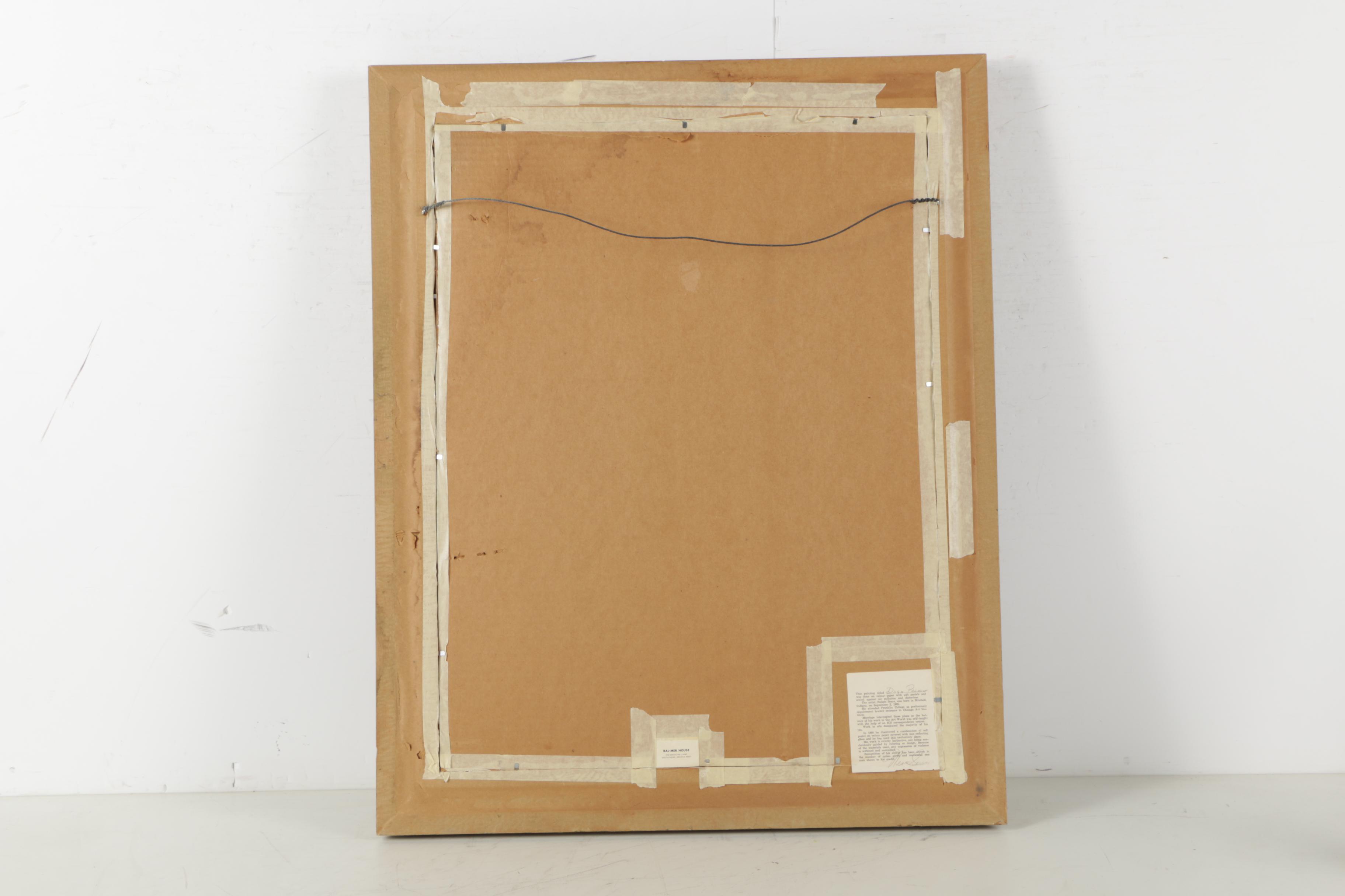 Nelson Sears Pastel Drawing "Doge Palace"