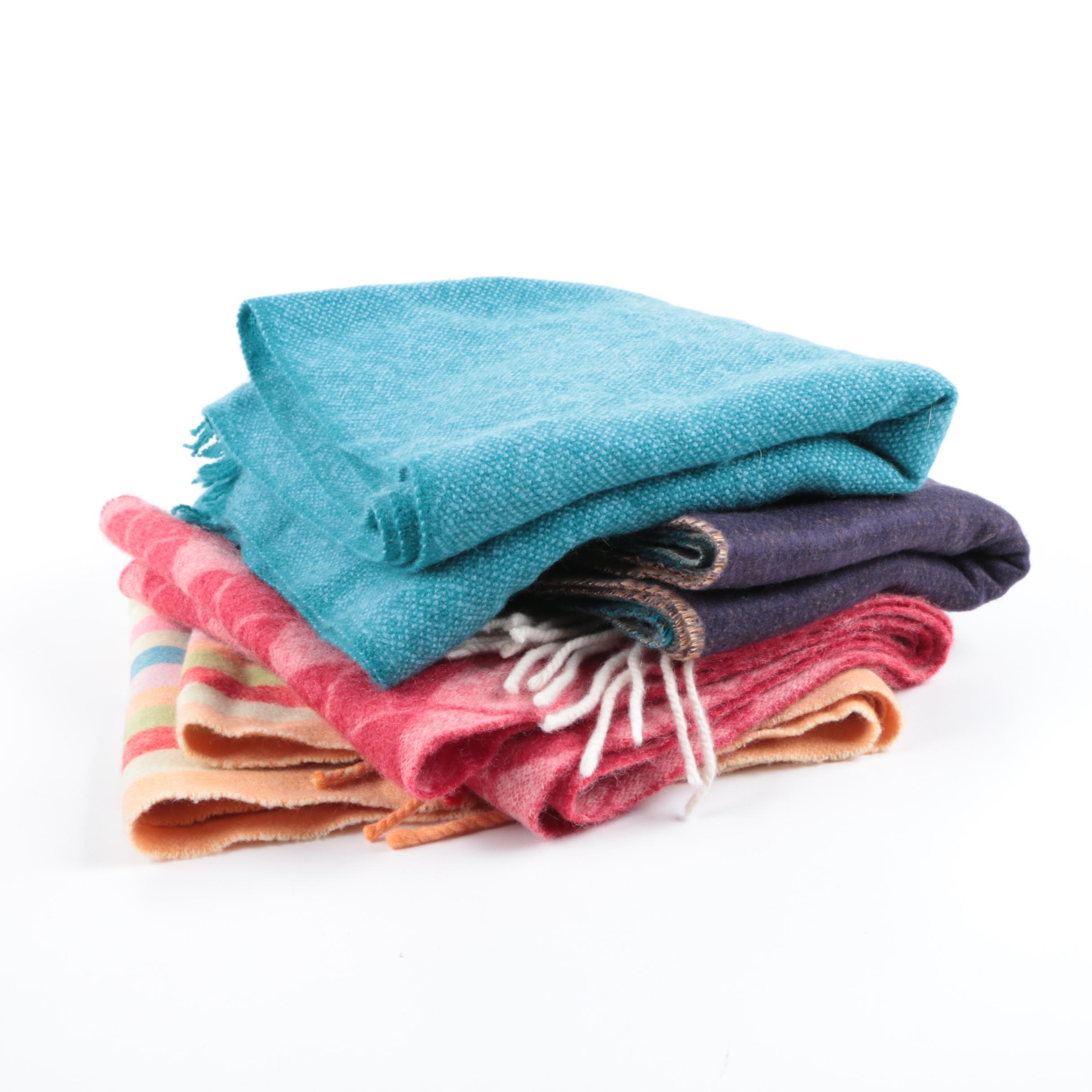 Cashmere and Acrylic Scarves Including Charles Tyrwhitt, Caroline Grace