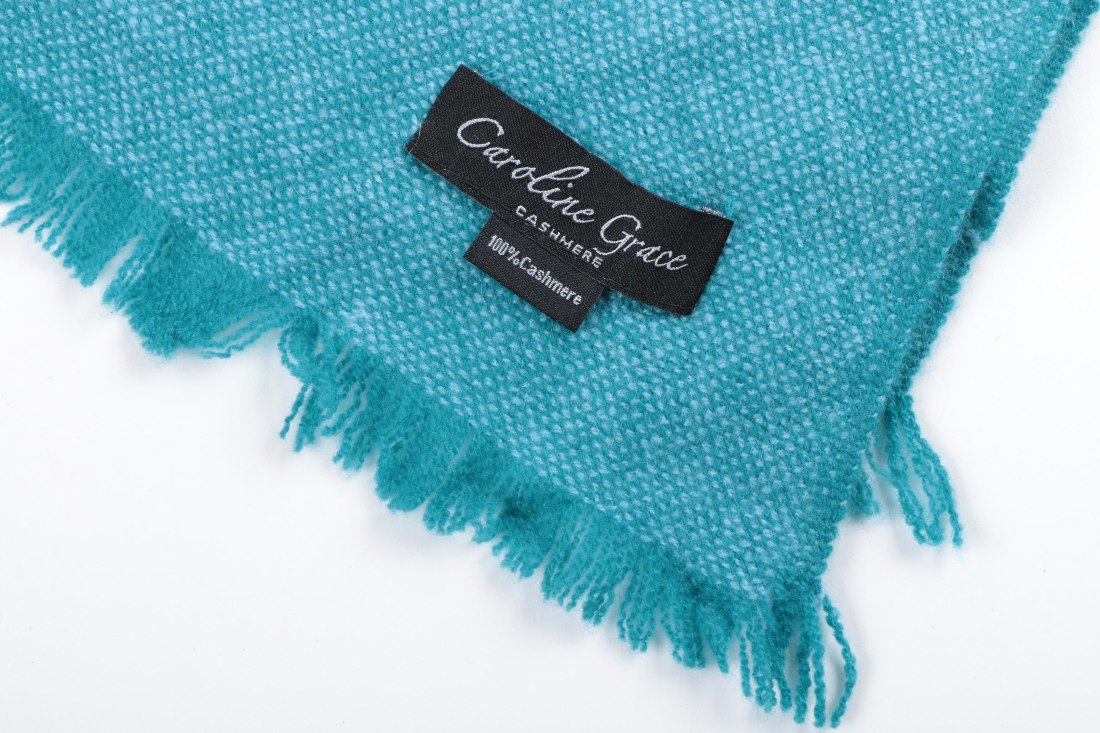 Cashmere and Acrylic Scarves Including Charles Tyrwhitt, Caroline Grace