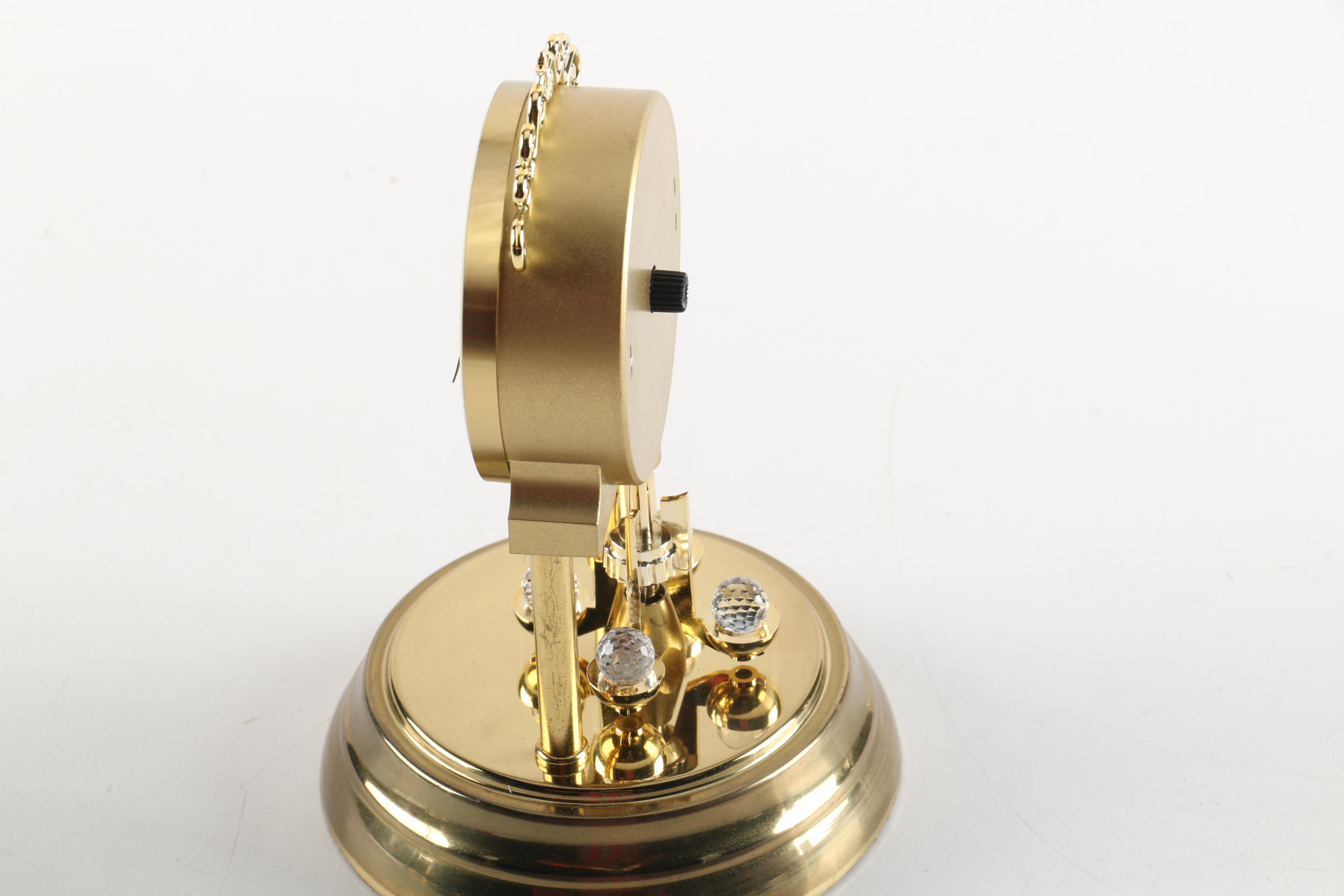 Bucherer Quartz and Crystals Anniversary Clock