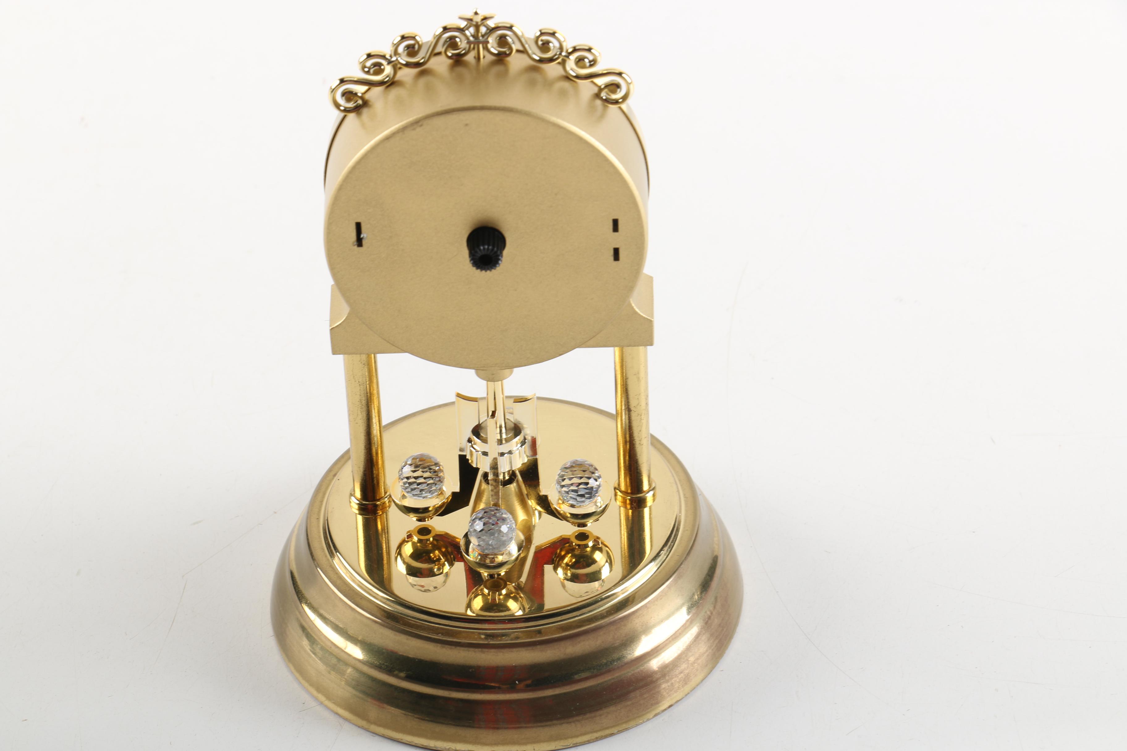 Bucherer Quartz and Crystals Anniversary Clock