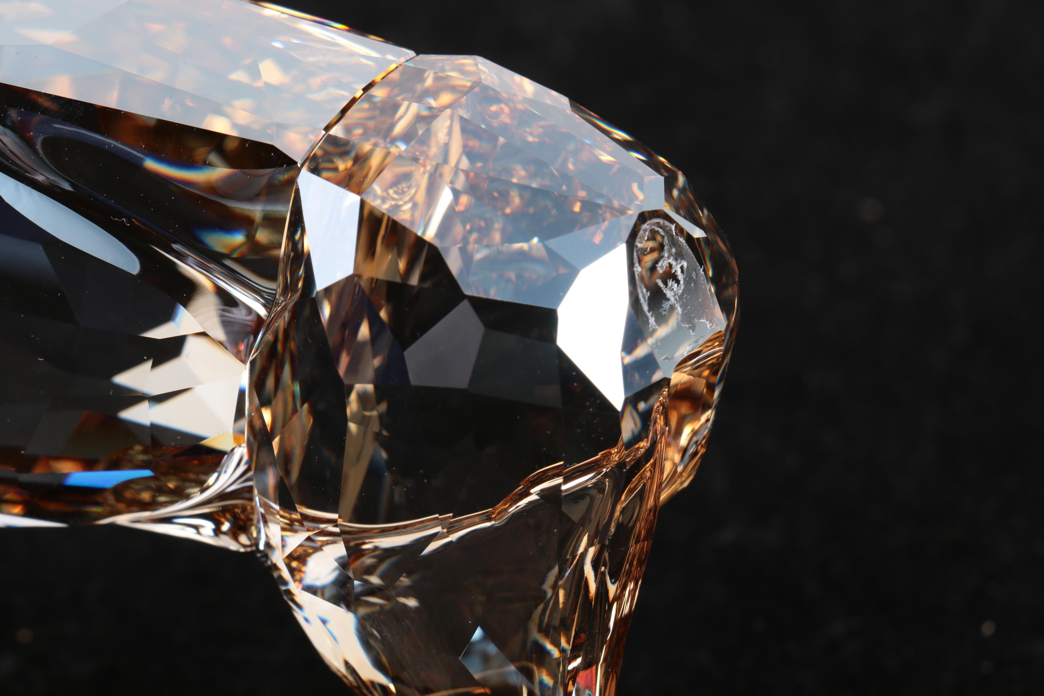 Swarovski Crystal Lion Figurine