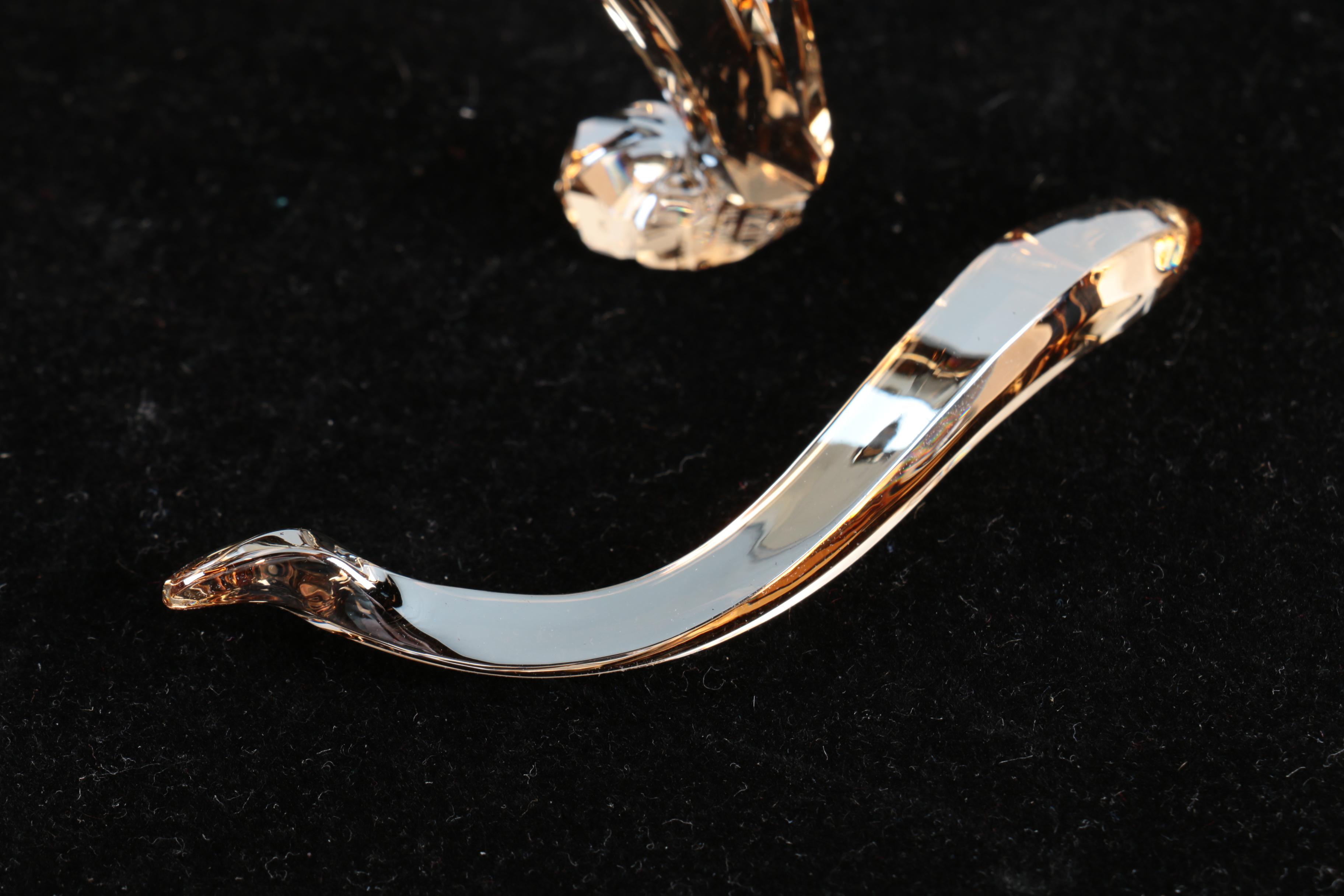 Swarovski Crystal Lion Figurine