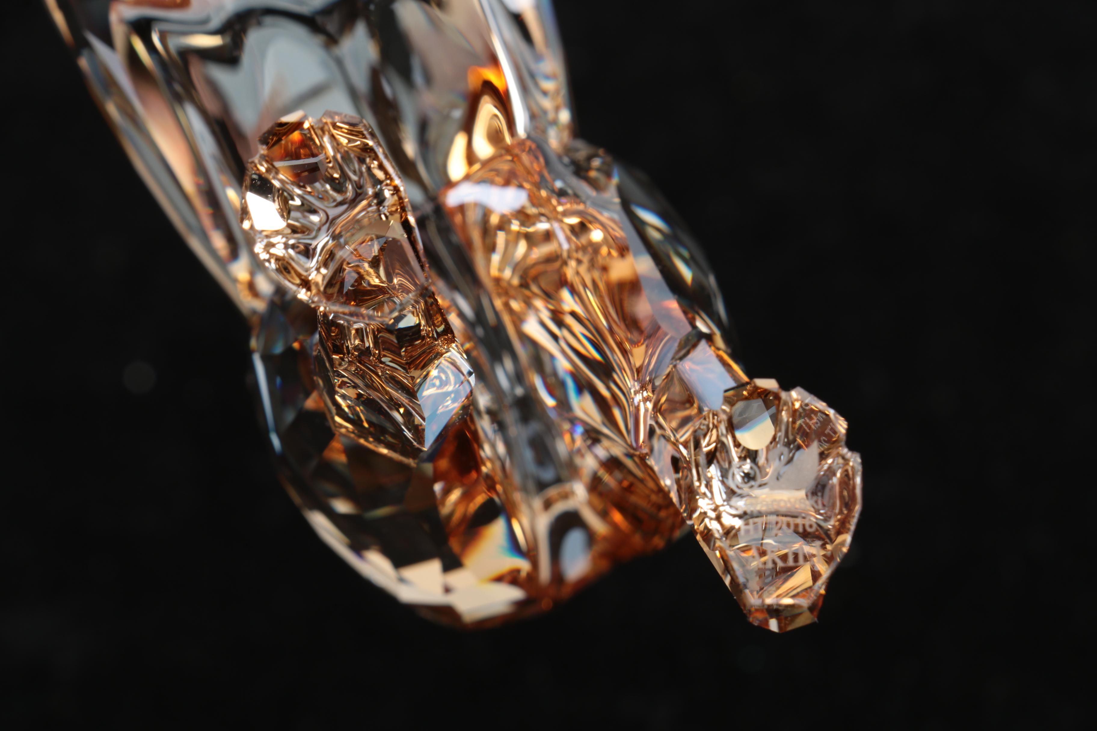 Swarovski Crystal Lion Figurine