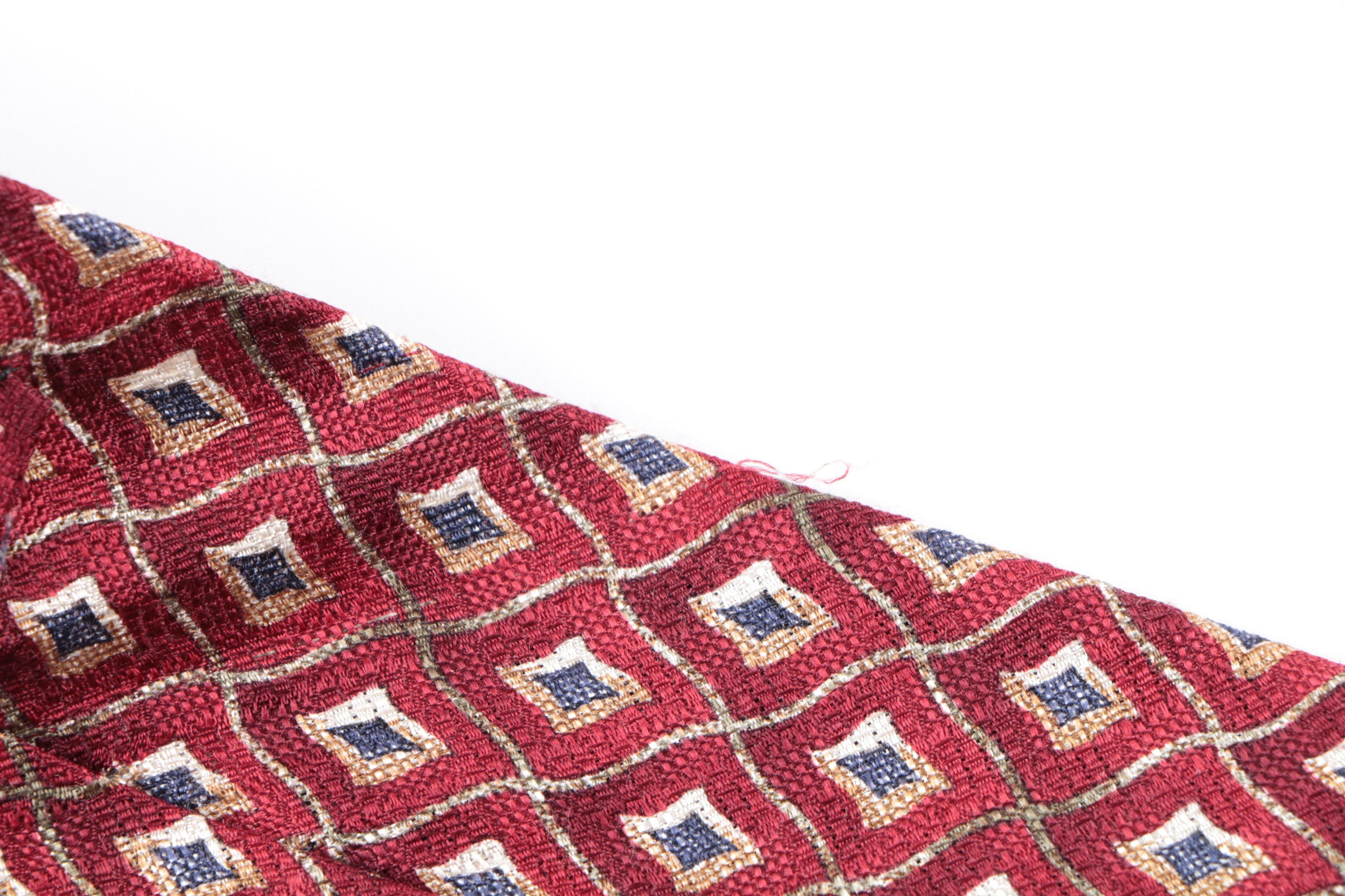 Men's Christian Dior and Burberry Silk Patterned Neckties